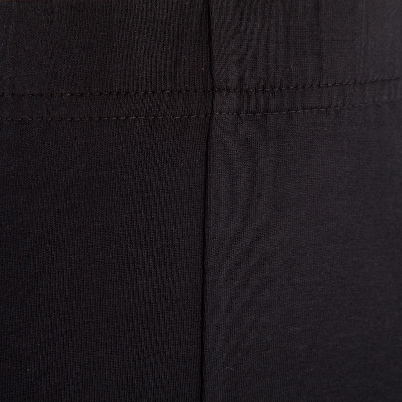 100 Girls Gym Shorts Black Domyos By Decathlon
