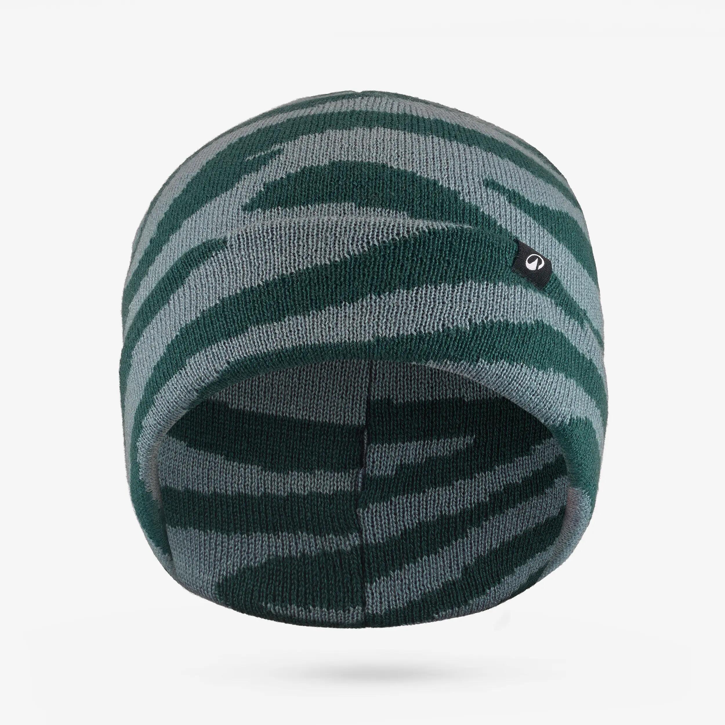 Gorro dupla face adulto, RIDER 500 zebra azul 4/4