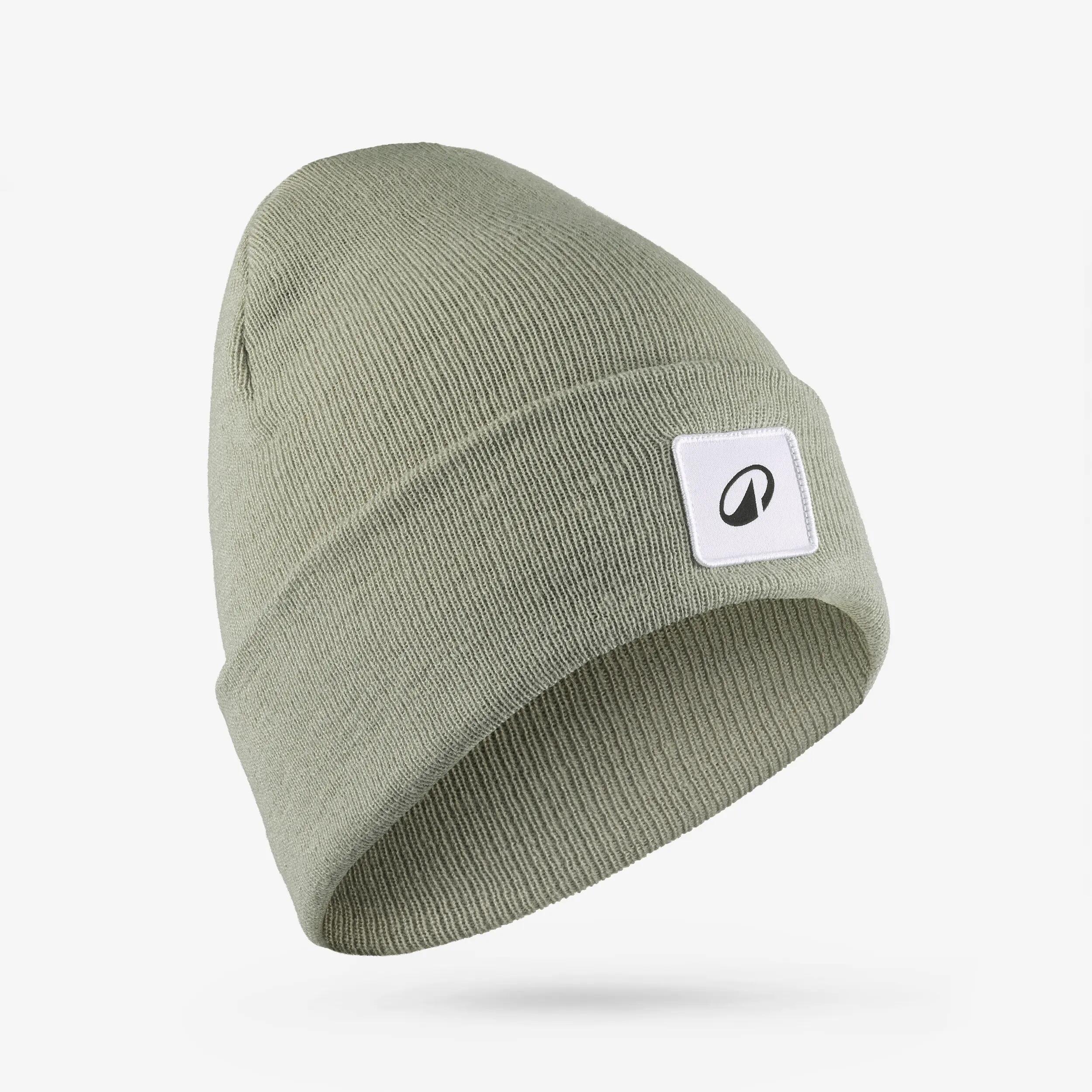 Adult long hat, FREERIDER 500 - Sage -  1
