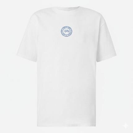 T-shirt en coton à manches courtes blanc homme Edition Limitée La Folie Douce
