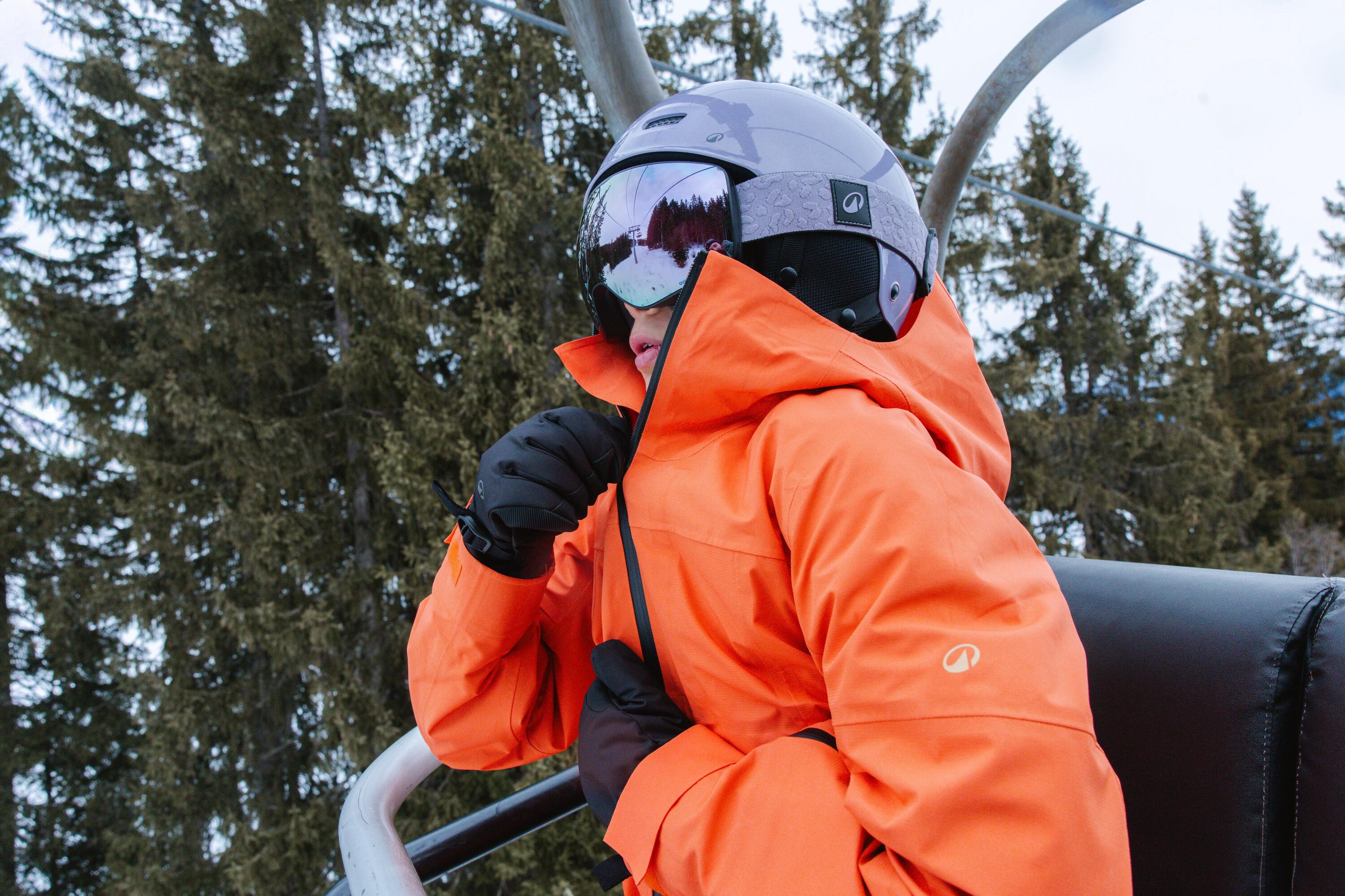 Dětské nepromokavé lyžařské kalhoty se šlemi Bib 900 7–15 let 13/20