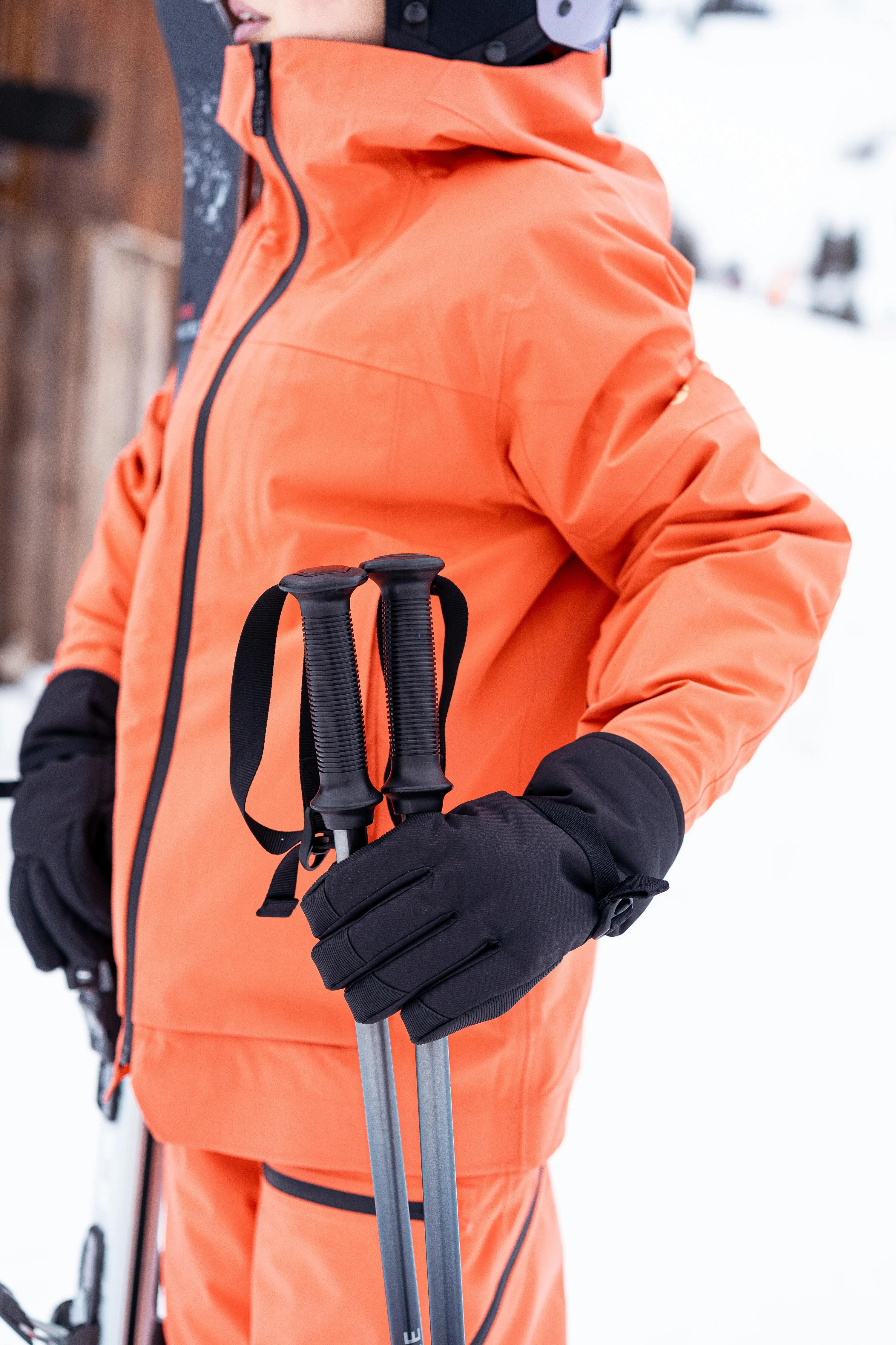 Dětské nepromokavé lyžařské kalhoty se šlemi Bib 900 7–15 let 12/20