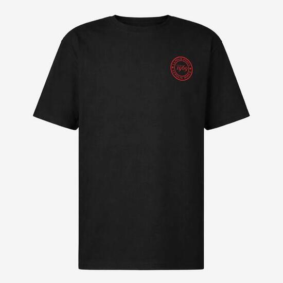 T-shirt en coton à manches courtes noir homme Edition Limitée La Folie Douce