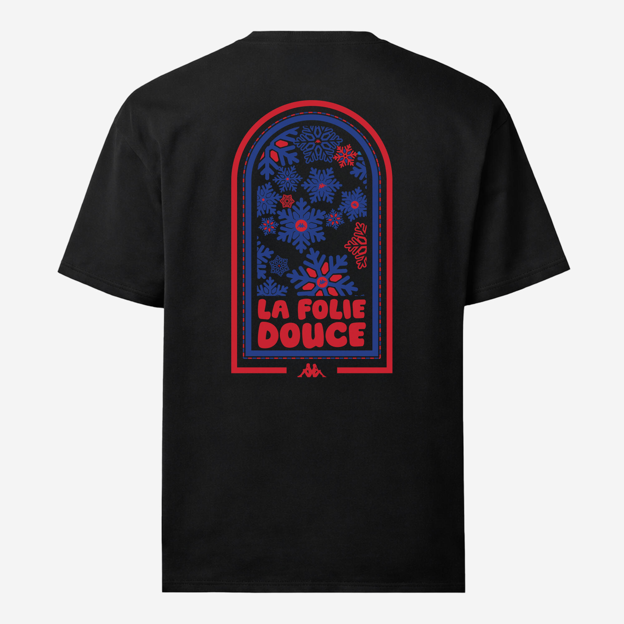 T-shirt en coton à manches courtes noir homme Edition Limitée La Folie Douce 2/2