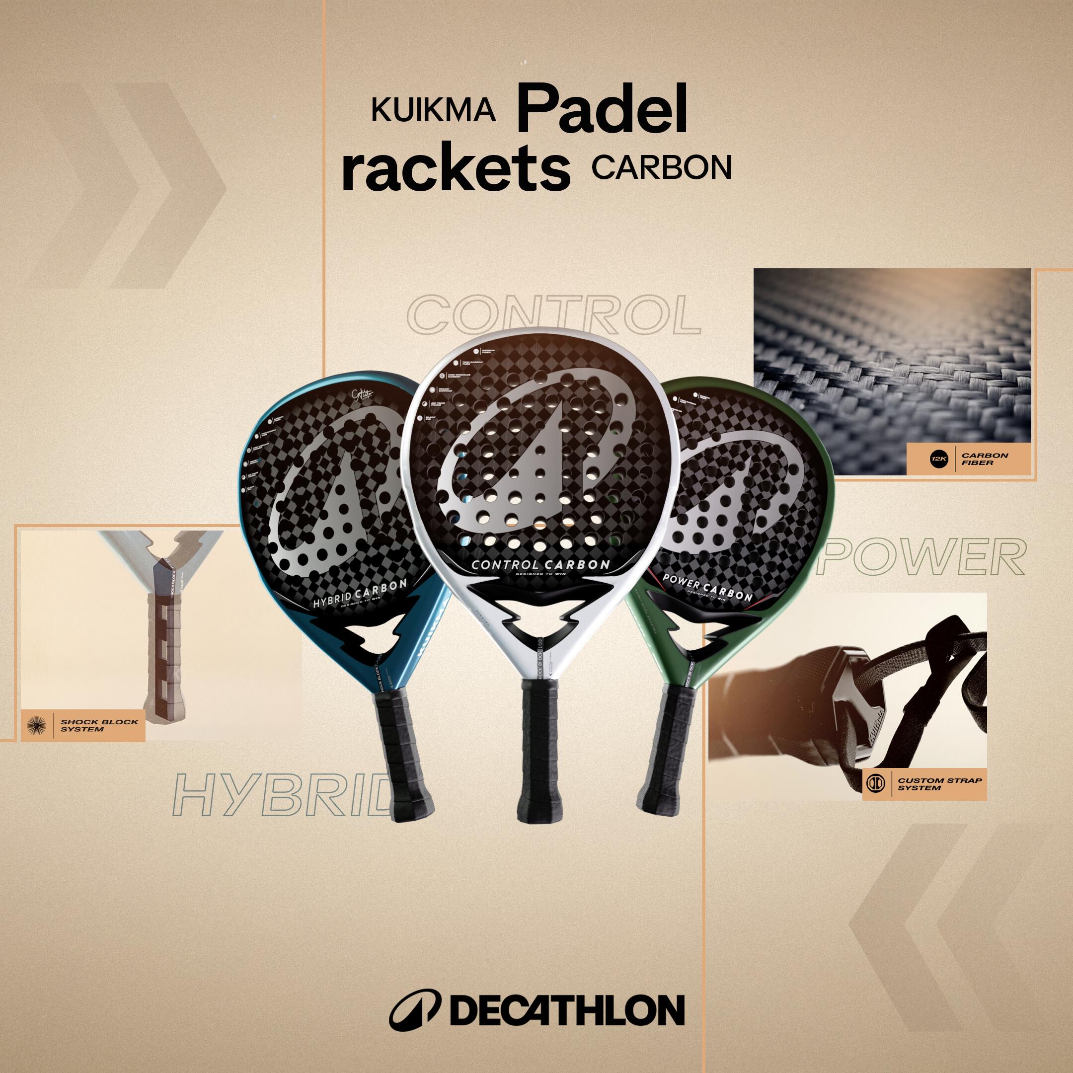 Pala de pádel Kuikma Control Carbon 3/22