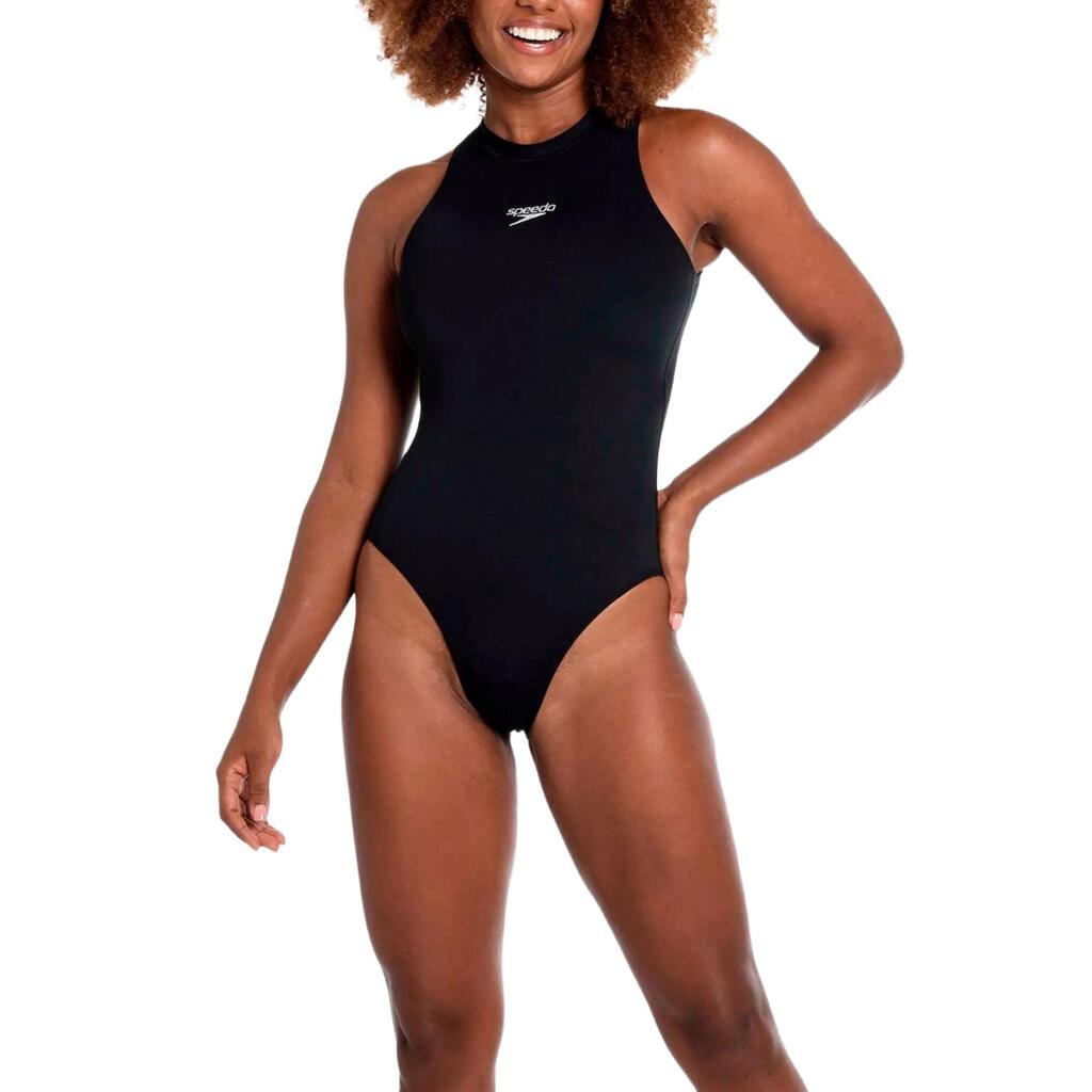 Vestido de baño de natación enterizo para Mujer Speedo Essential - Negro