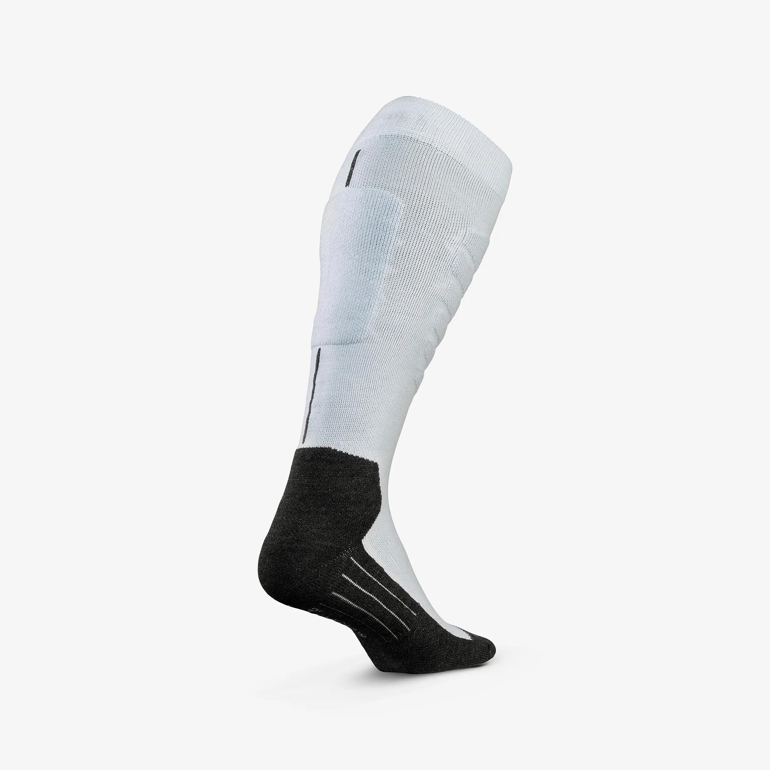 Adults' warm ski and snowboard thermal socks 500 - Ice blue -  5
