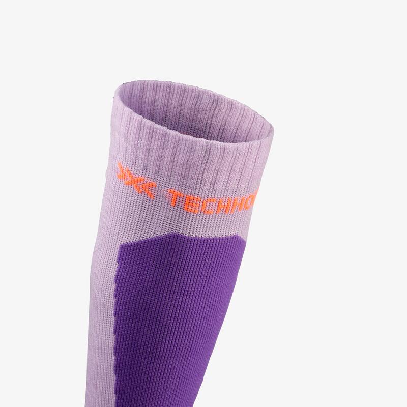 Çocuk Termal Kayak Çorabı - Lila - SOCKS 900 JR