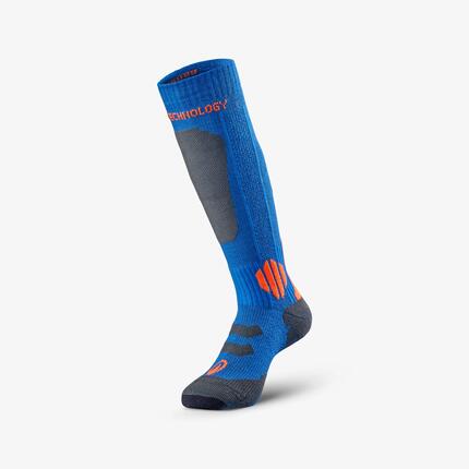 Chaussettes thermiques ski mérinos et très respirant enfant SOCKS 900 JR lilas