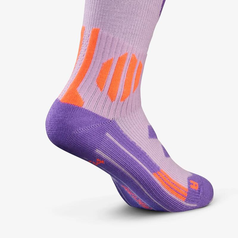 Çocuk Termal Kayak Çorabı - Lila - SOCKS 900 JR