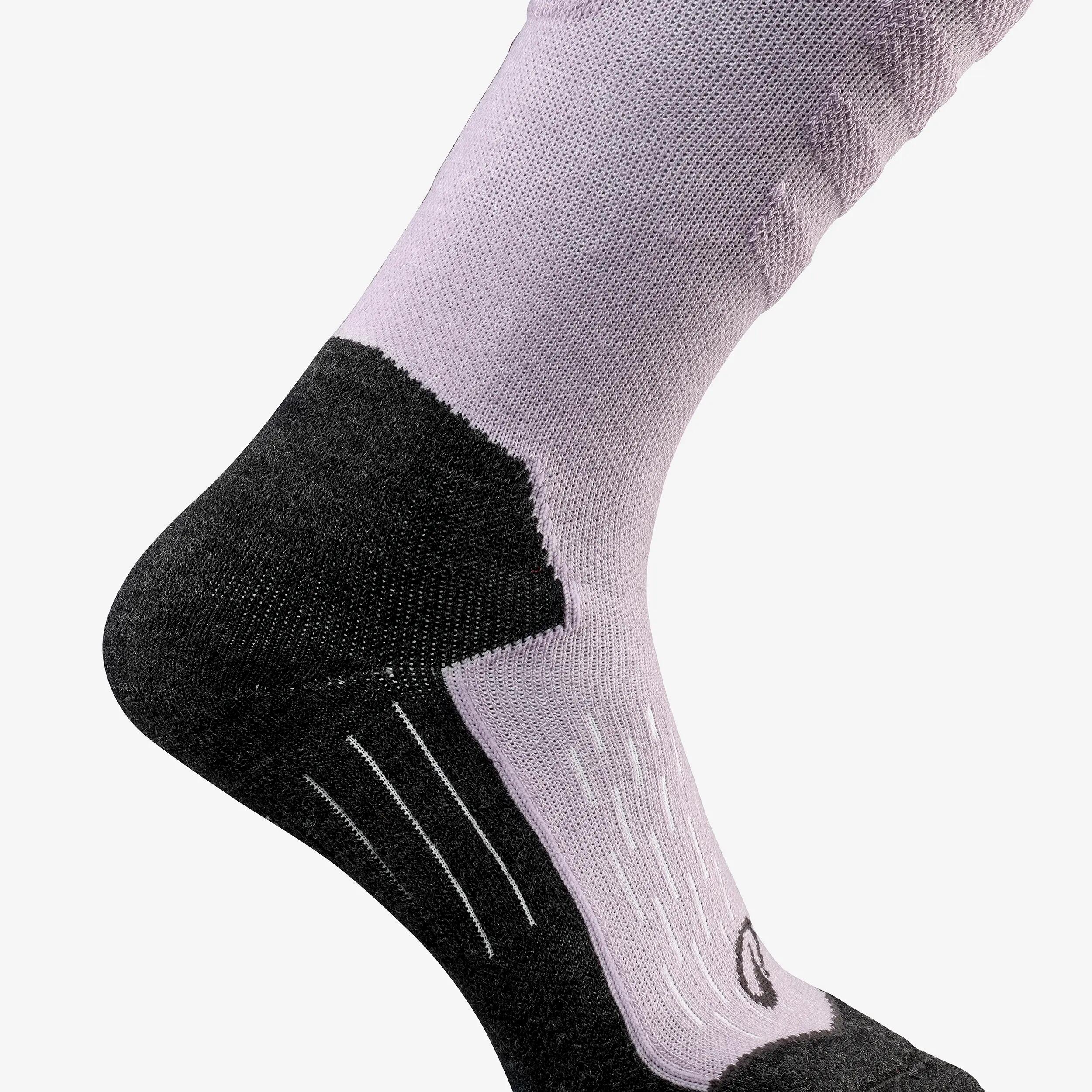 Kids’ Warm Ski and Snowboard Thermal Socks, 500 3/7