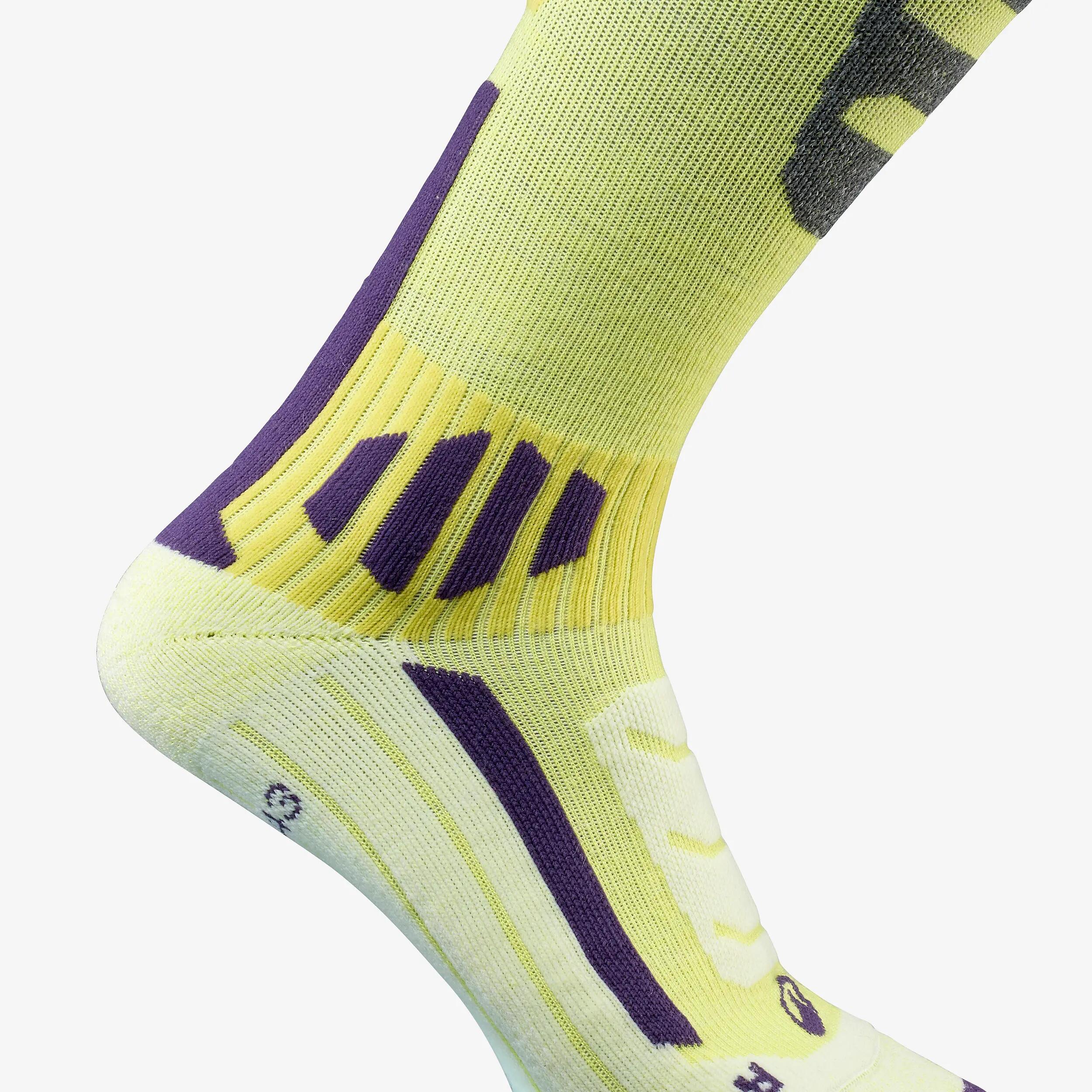 Calze lana sci 900 XSOCKS gialle 3/7