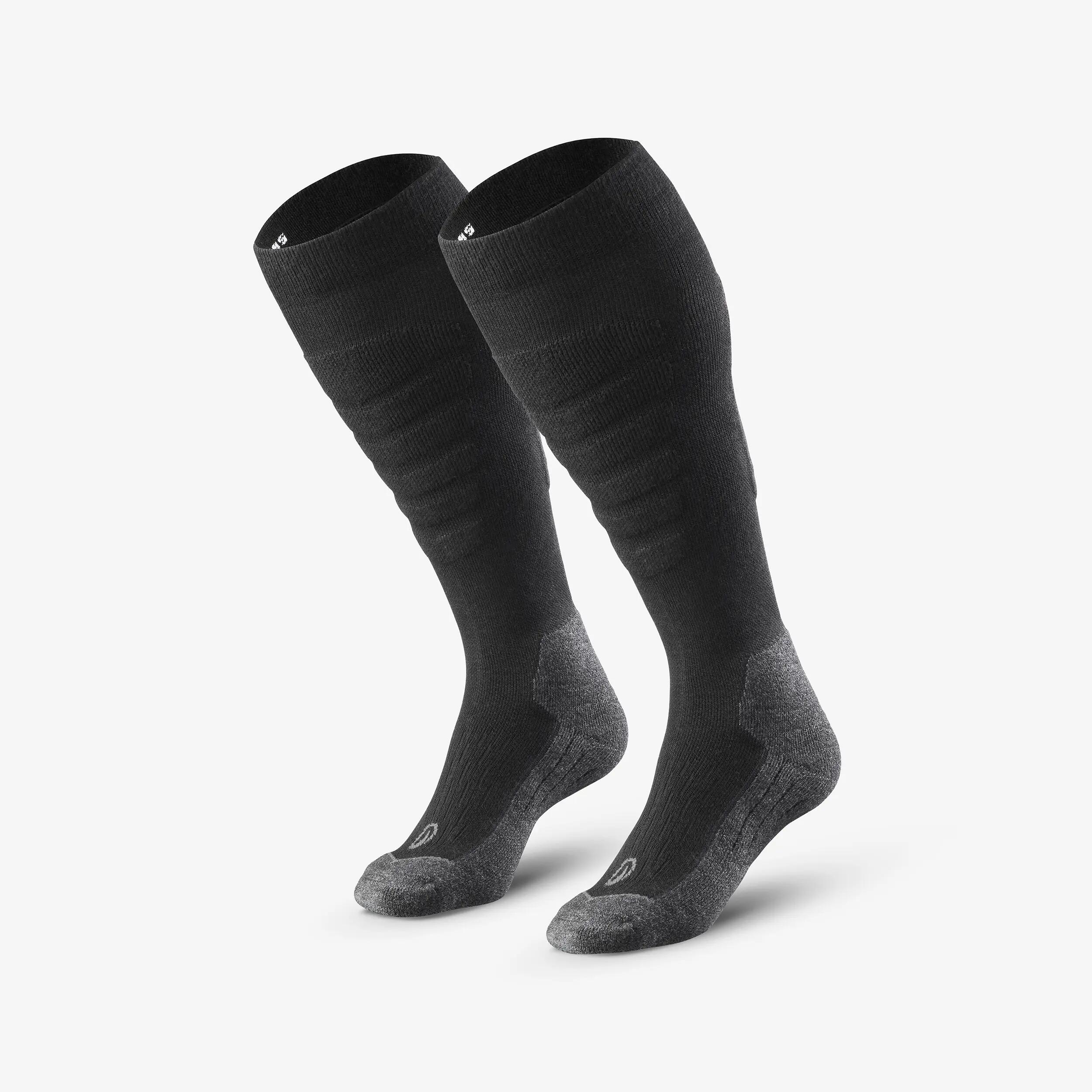 Kids’ Warm Ski and Snowboard Thermal Socks, 500 2/7