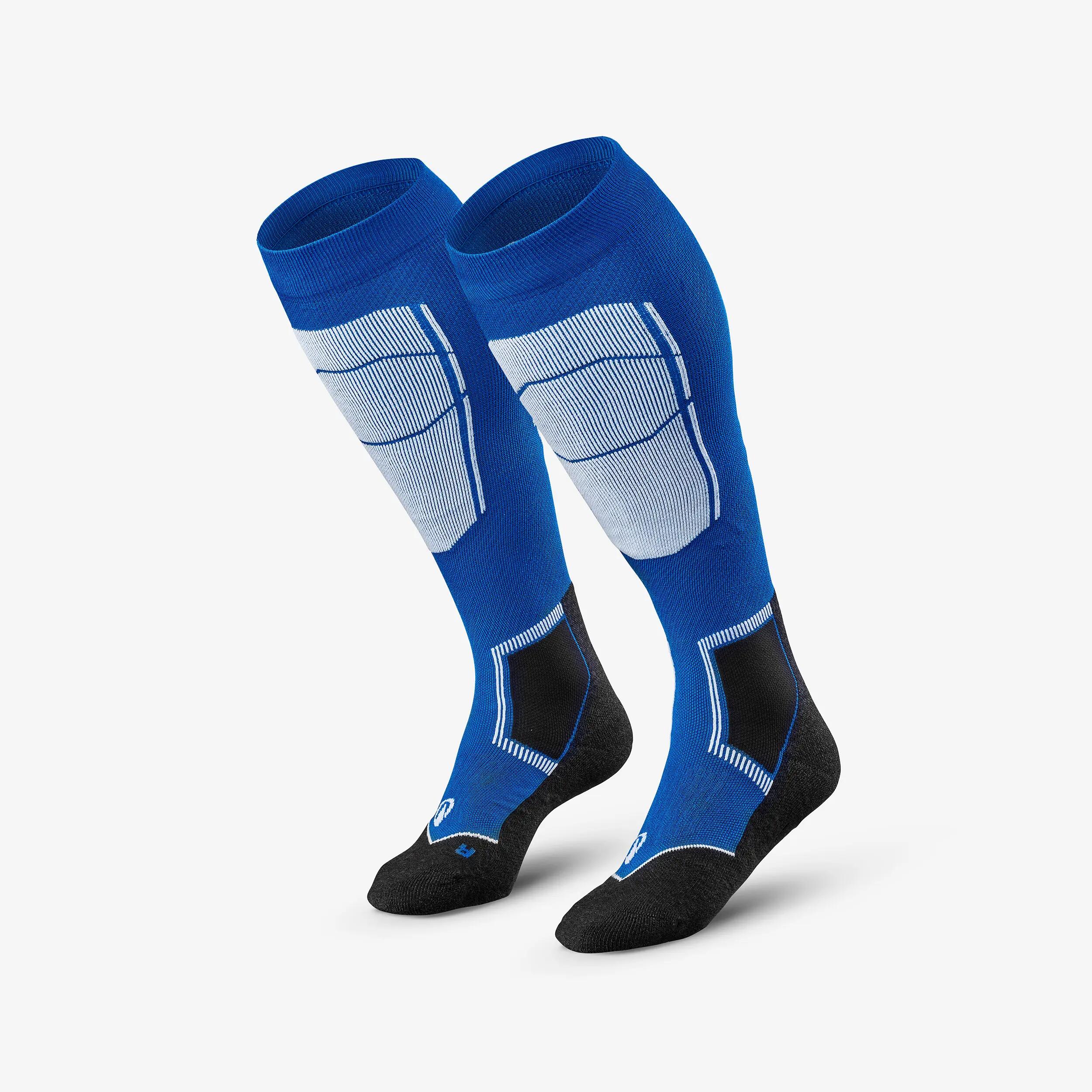 Merino Wool Ski Socks, 500 7/7