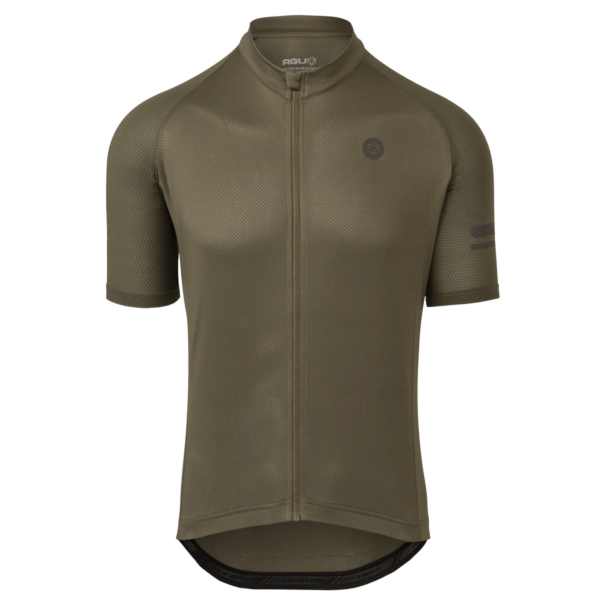AGU Core Jersey SS Essential Men Army Green 1/7