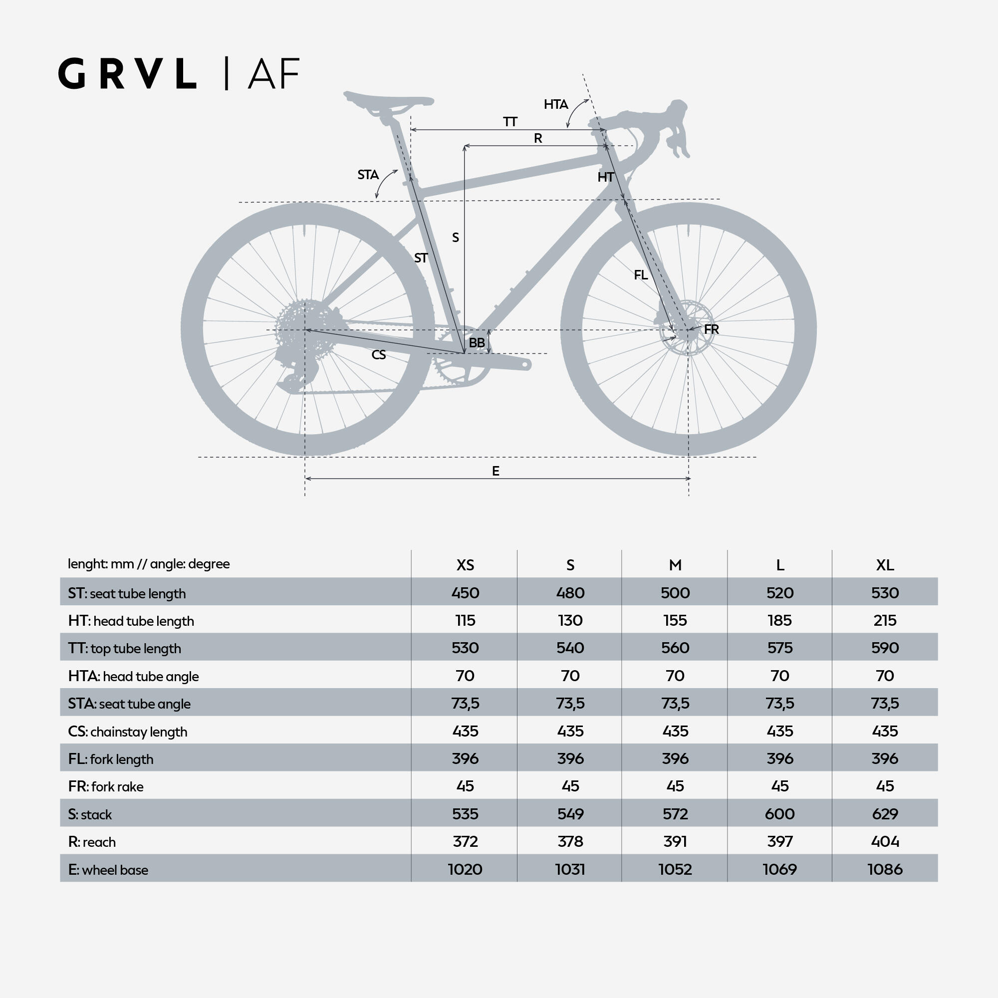 Gravel Bike 10 Speed Microshift Sword, GRVL AF - VAN RYSEL