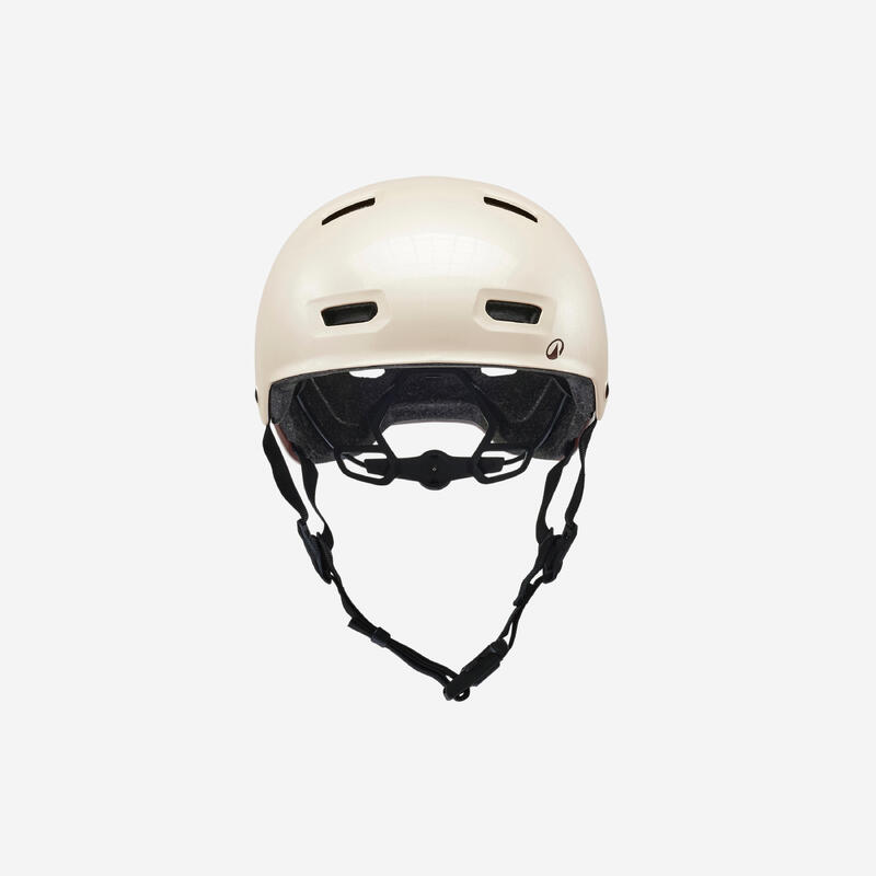 Cască pentru role skateboard trotinetă MF540 bej