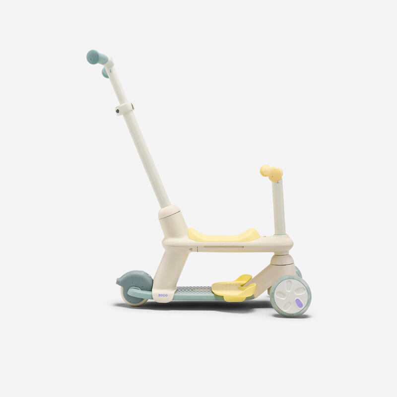 Dönüştürülebilir Çocuk Scooterı - 3 Tekerlekli - 18 ay/5 yaş - Yeşil/Sarı - B900
