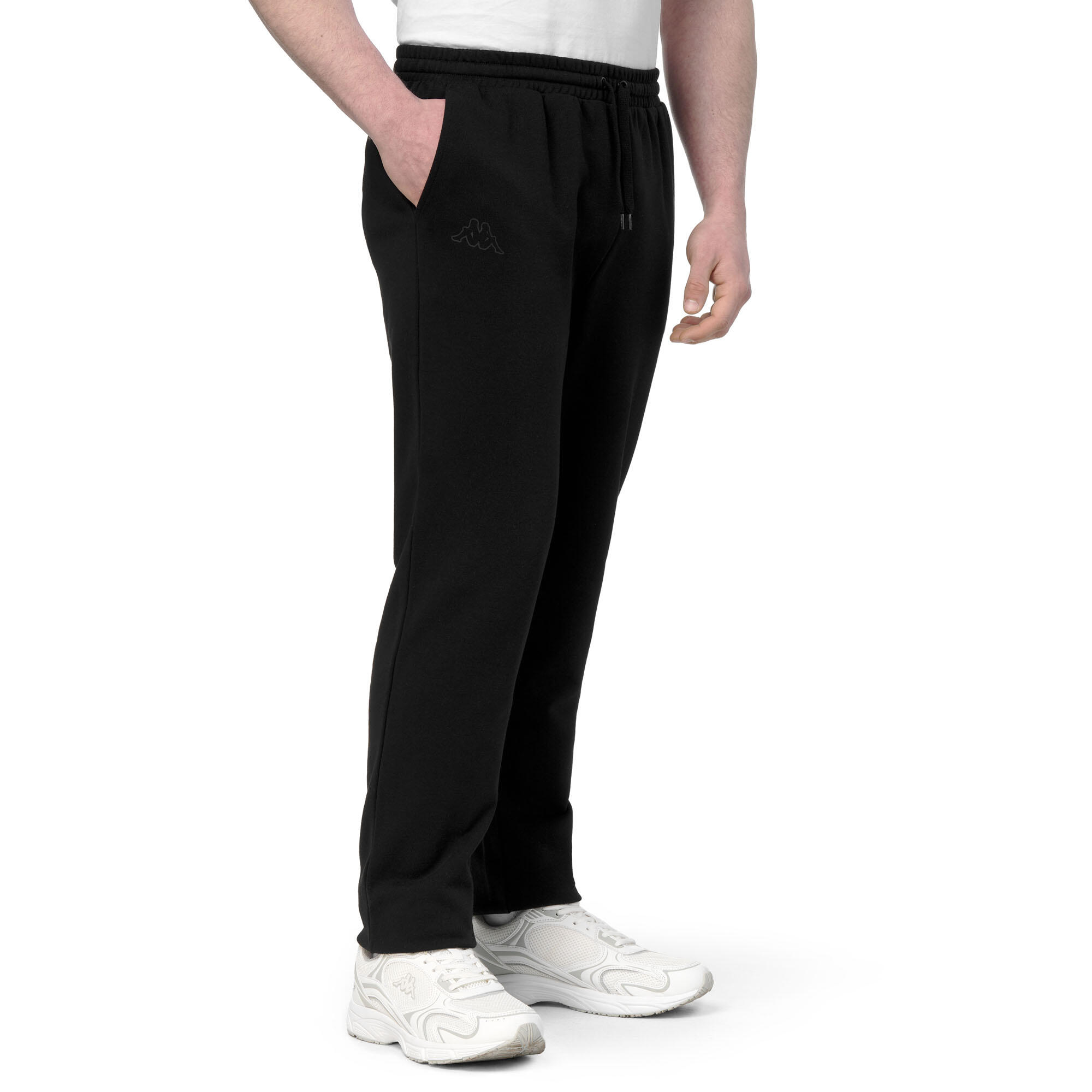 Pantaloni Uomo Kappa Neri con tasche 2/10