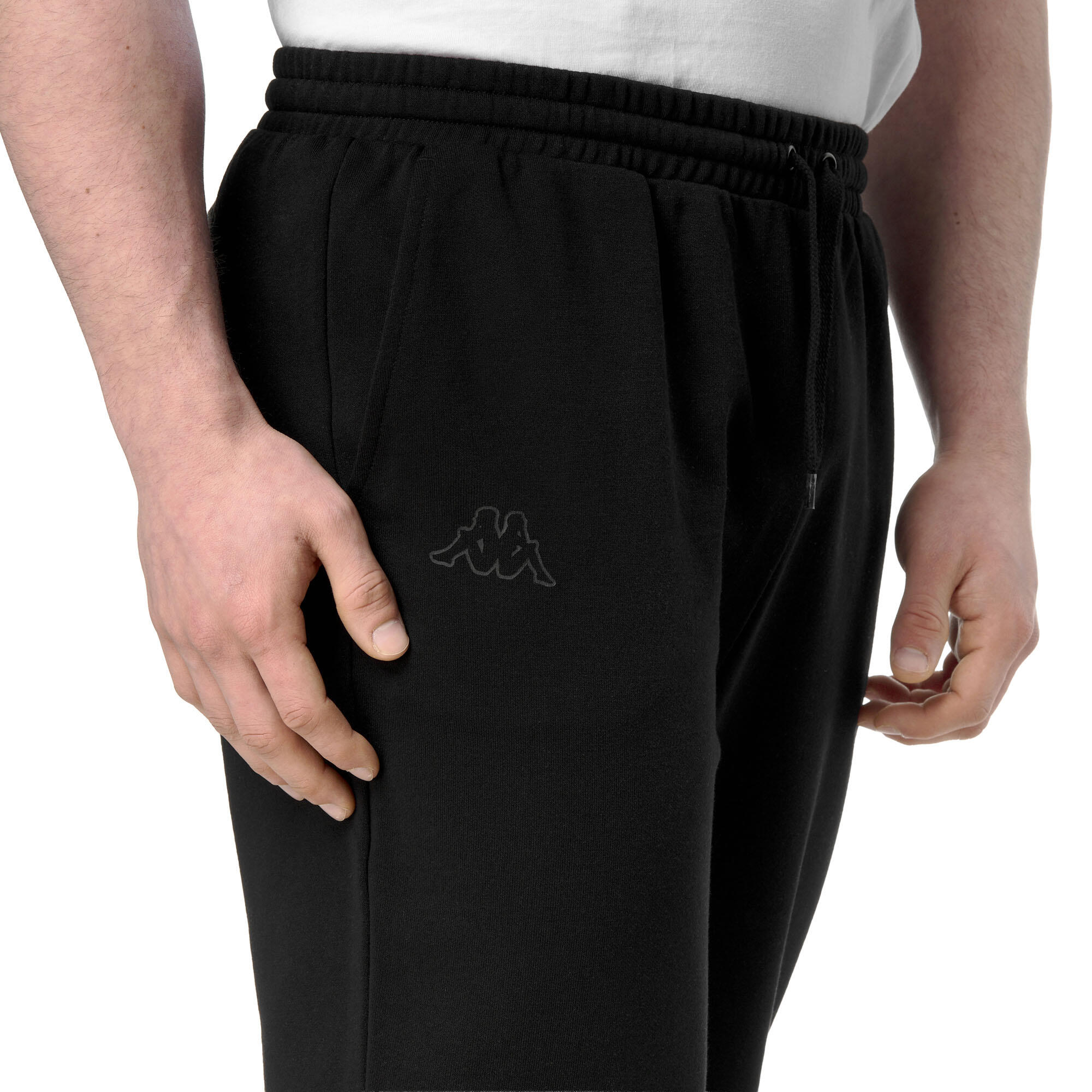 Pantaloni Uomo Kappa Neri con tasche 3/10