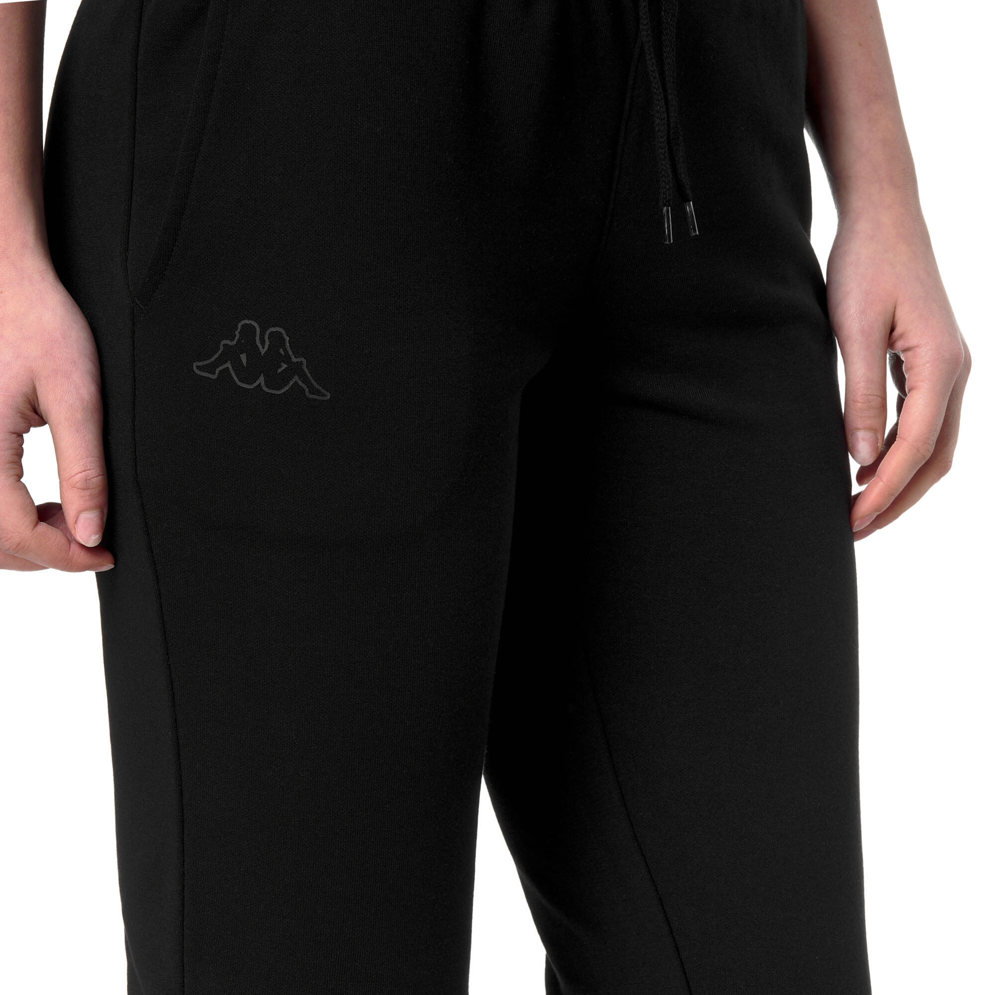 Pantaloni Donna Kappa Neri 4/11