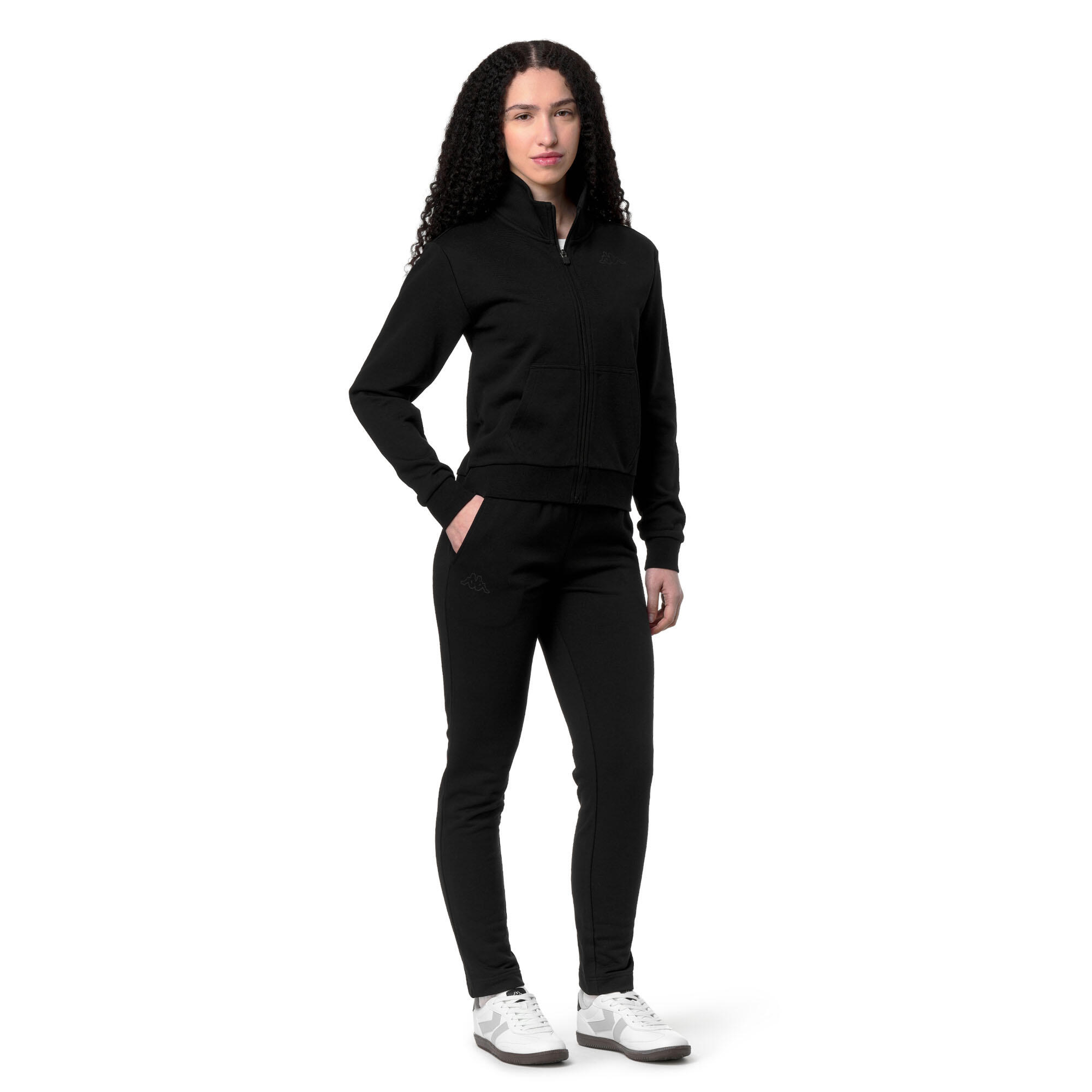 Pantaloni Donna Kappa Neri 5/11