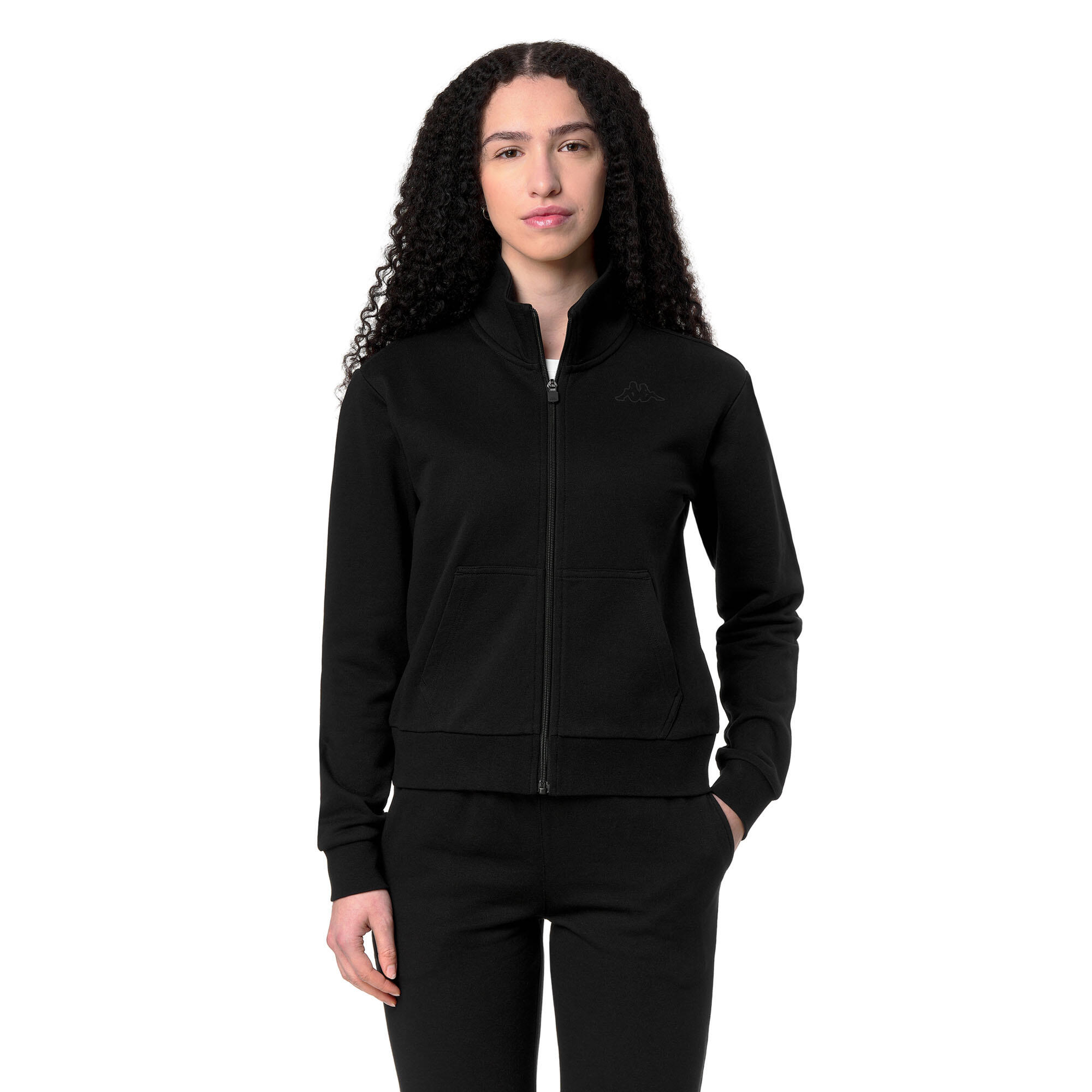 Felpa Donna Kappa Nera 3/11
