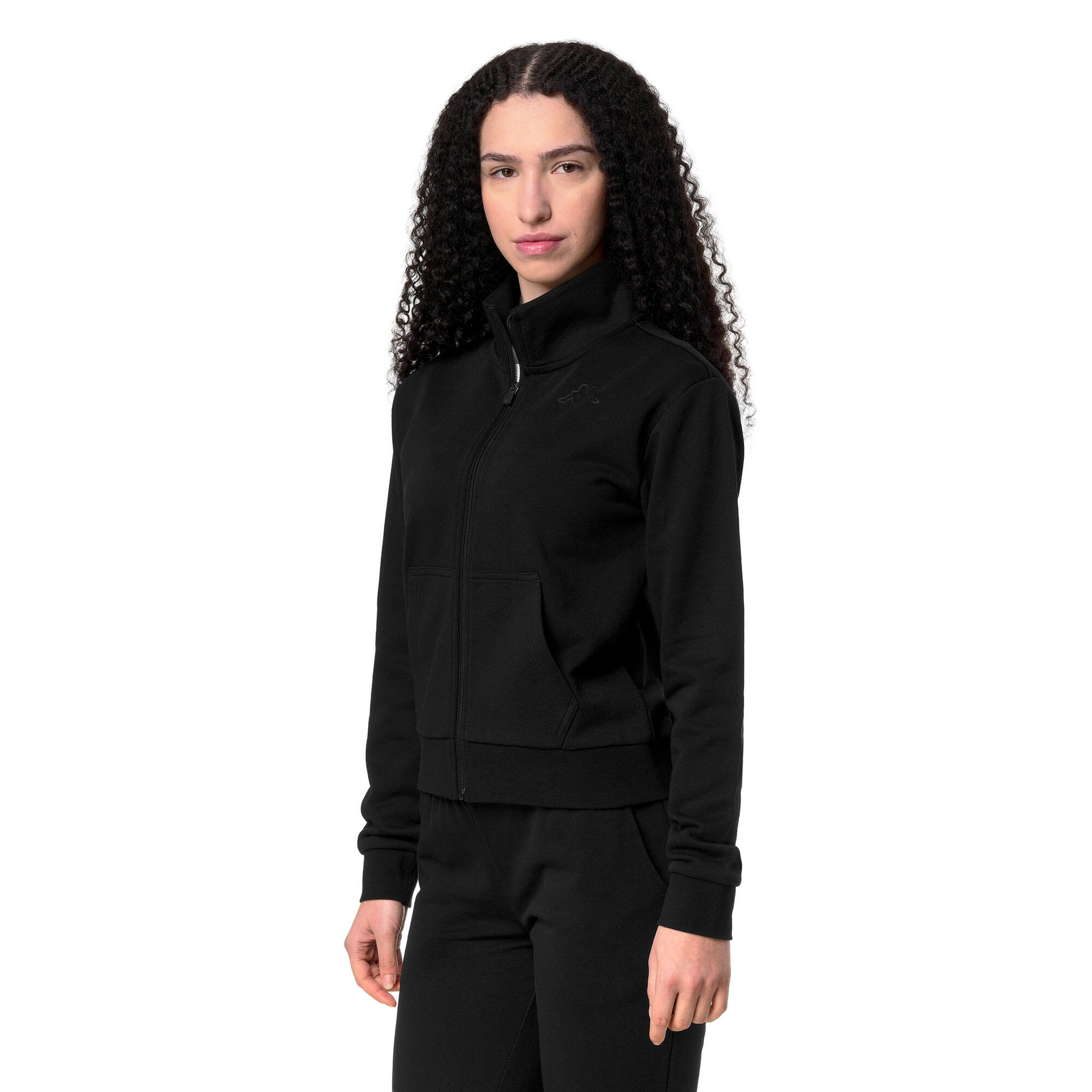 Felpa Donna Kappa Nera 2/11