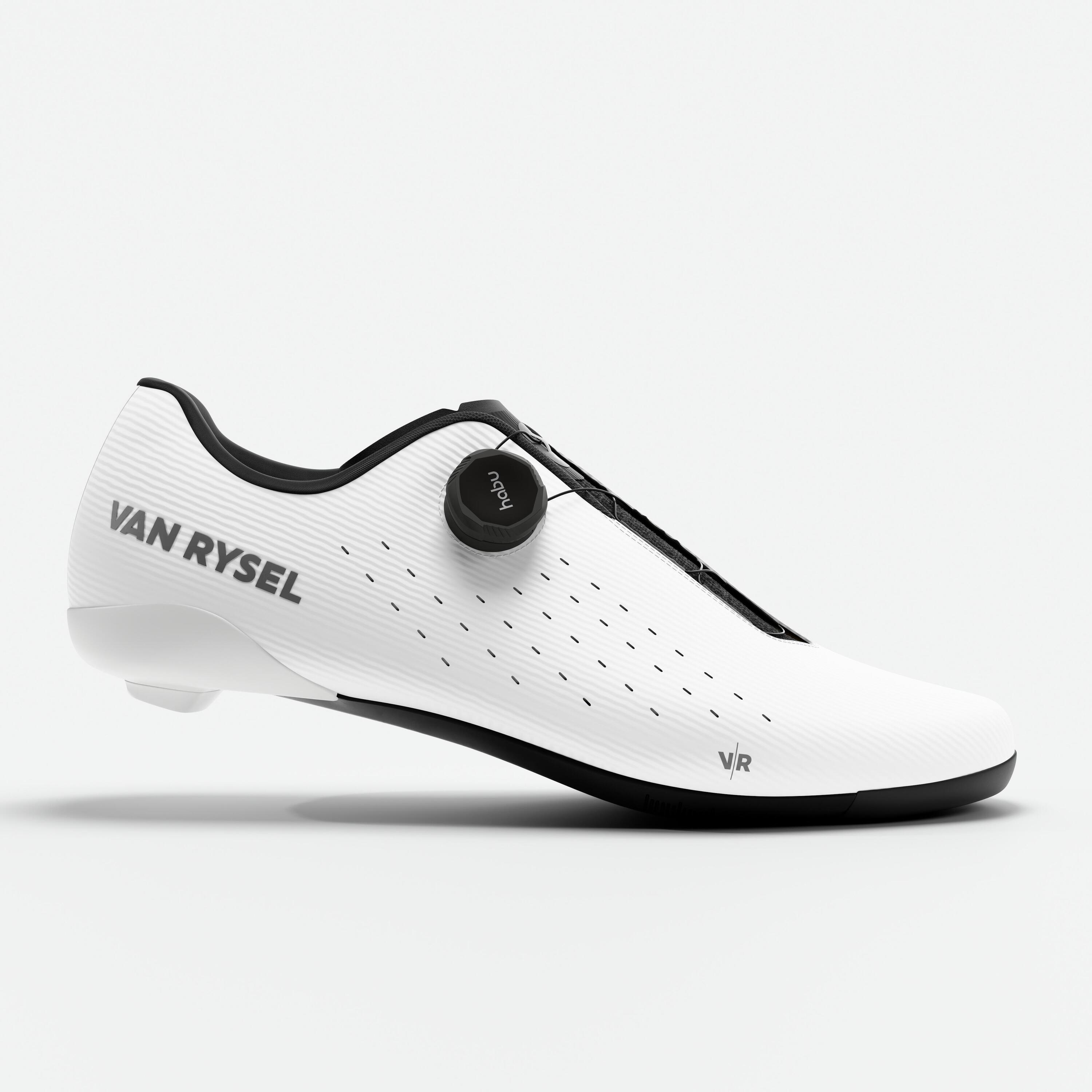 Chaussures vélo route Van Rysel NCR blanches