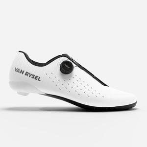 Zapatillas Ciclismo Carretera Van Rysel EDR Blanco