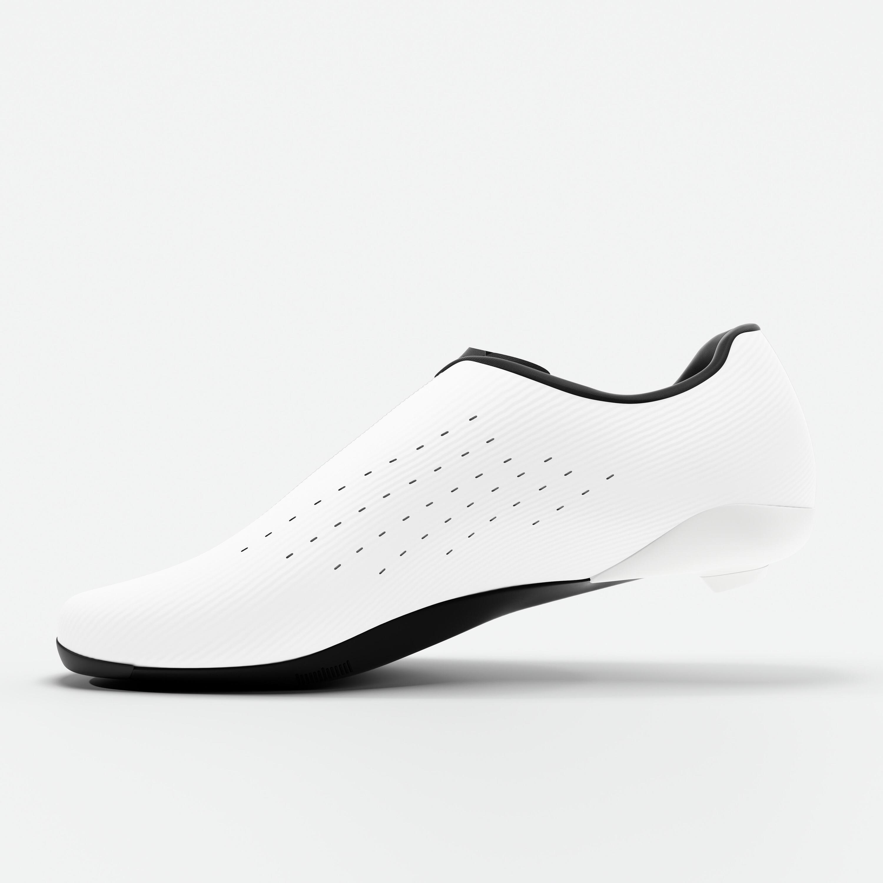 Chaussures vélo route van rysel EDR blanches 2/9