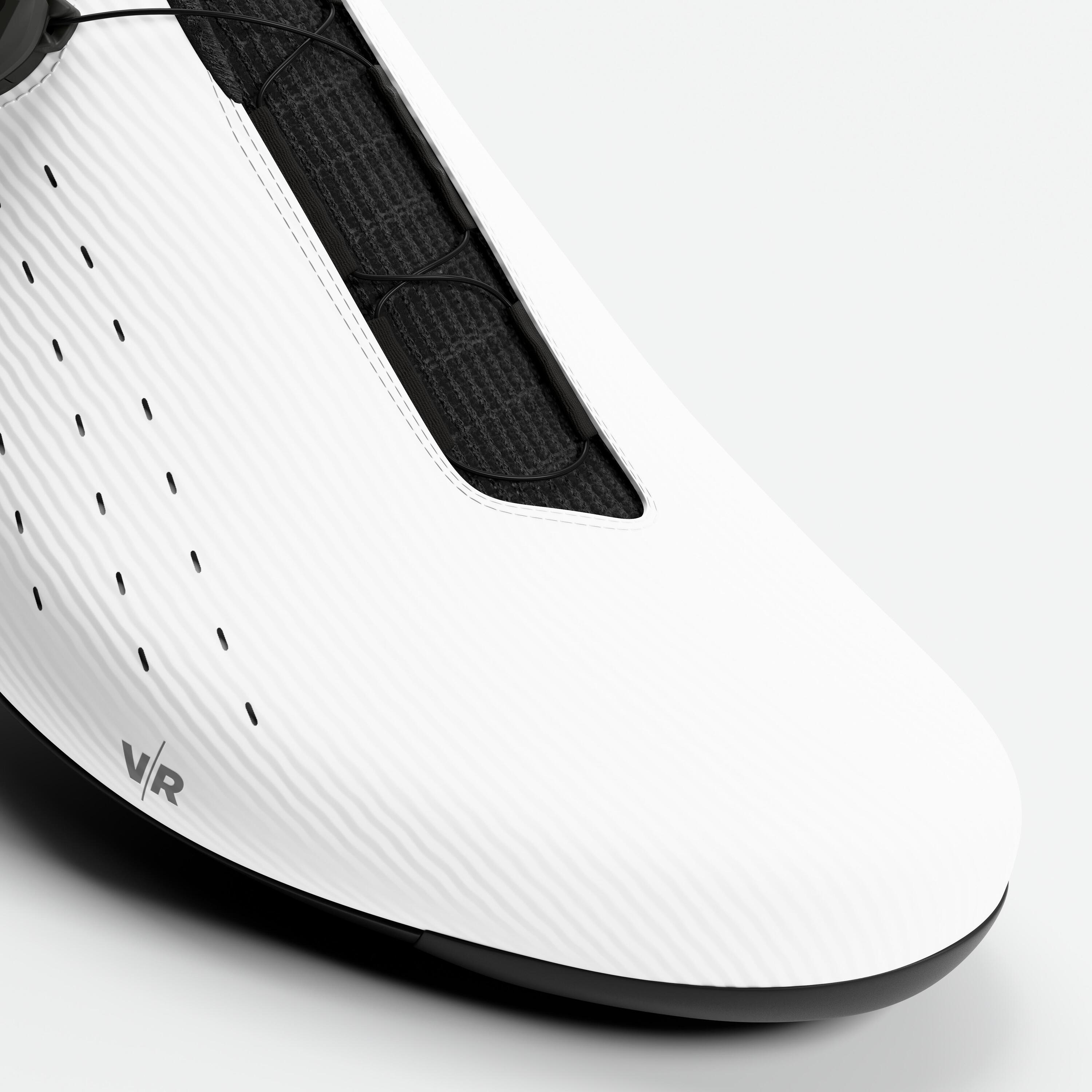 Chaussures vélo route van rysel EDR blanches 6/9