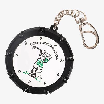 Golfscorebord rond handmatig
