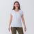 T-shirt d'escalade confortable femme, Vertika blanc