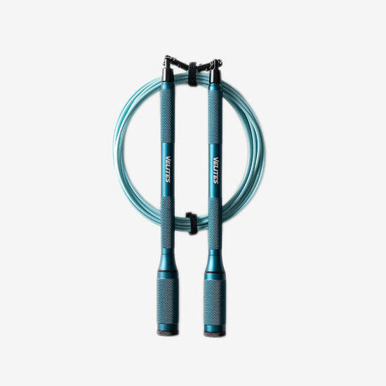Corde à sauter haute vitesse Cyclone en aluminium, bleu