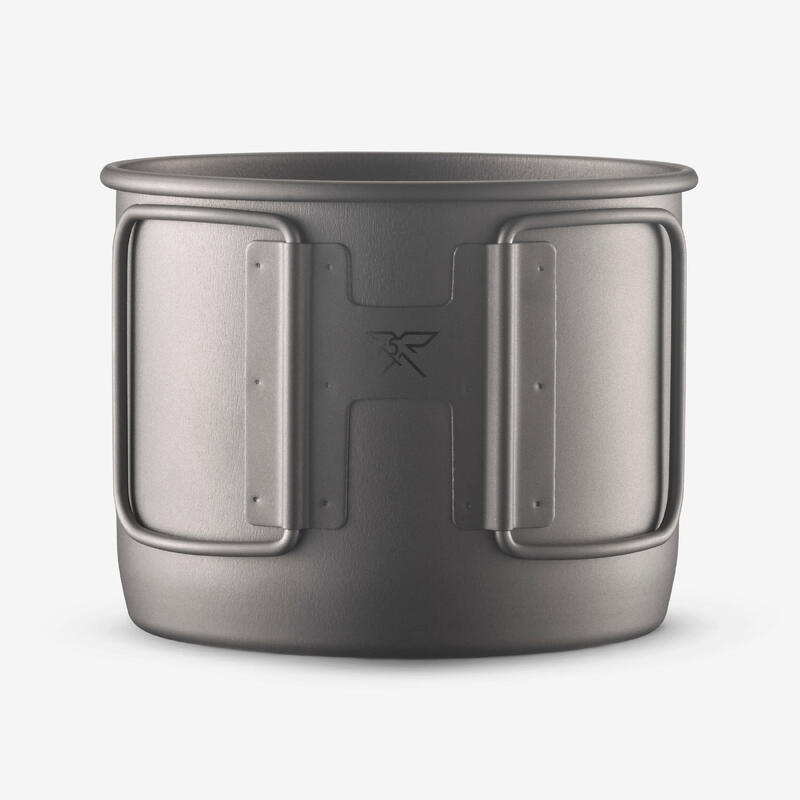 Cană din titan pentru trekking, 0,40L, MT900