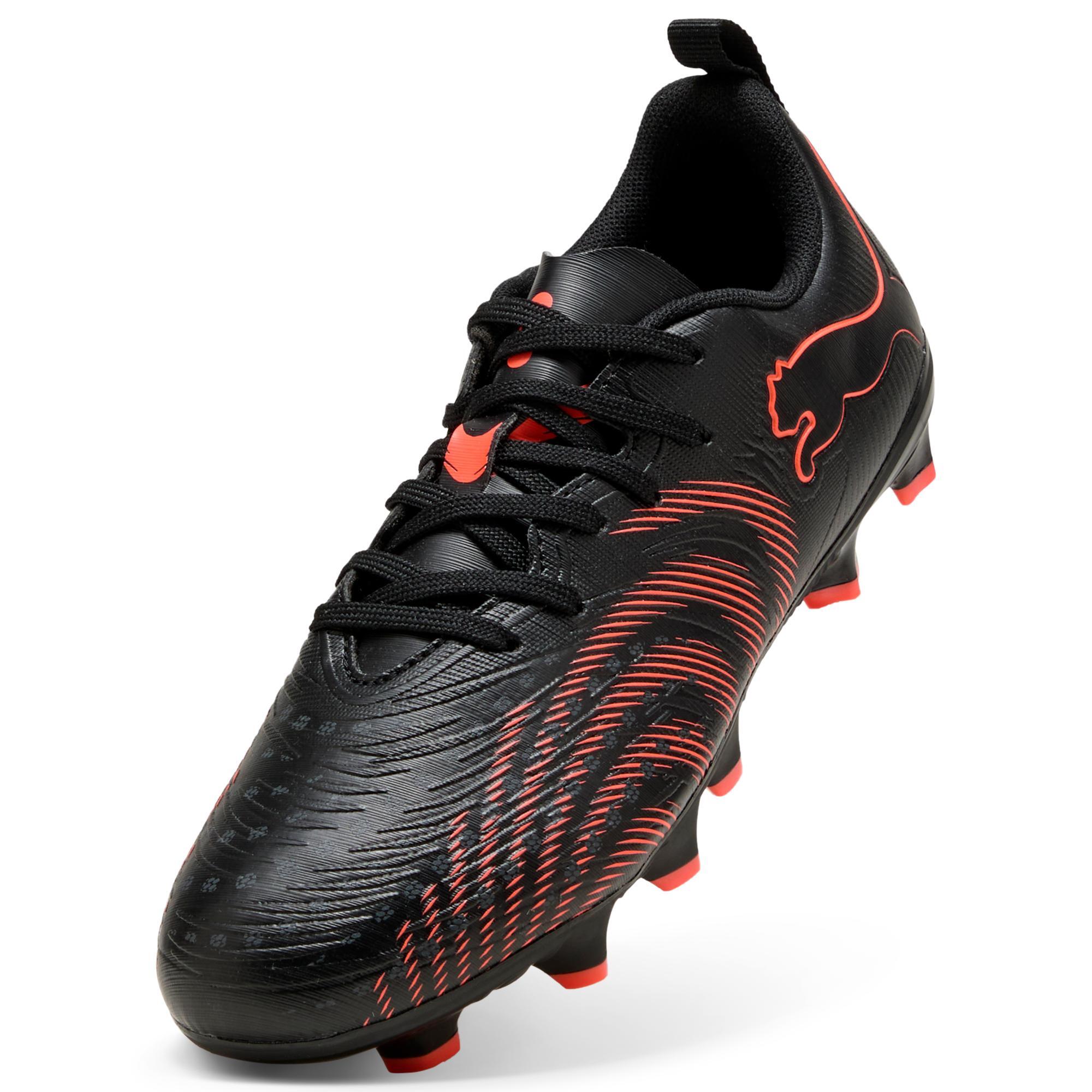 Buty do piłki nożnej PUMA FUTURE 9 PLAY FG/AG Black JR Q1 26 3/6