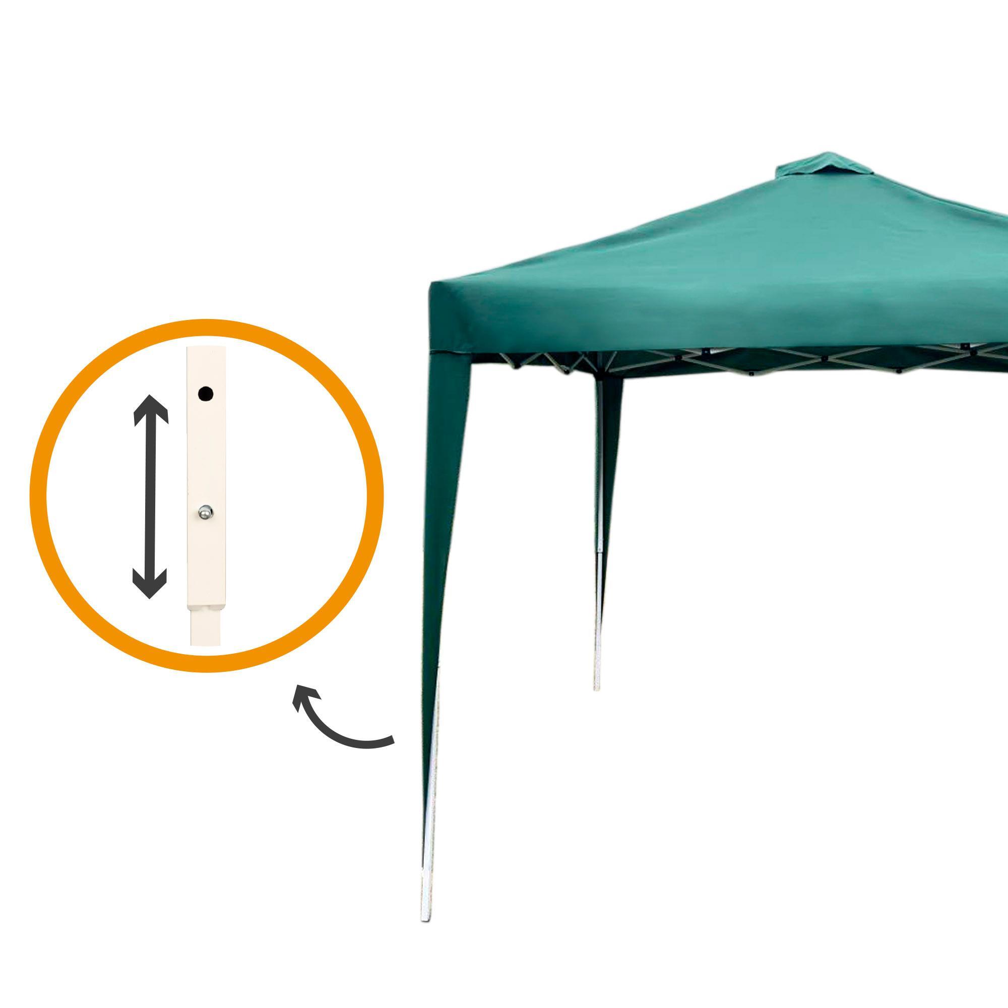 Carpa Plegable 300X300X250 con chimenea MAX-AIR  - CD 3/5