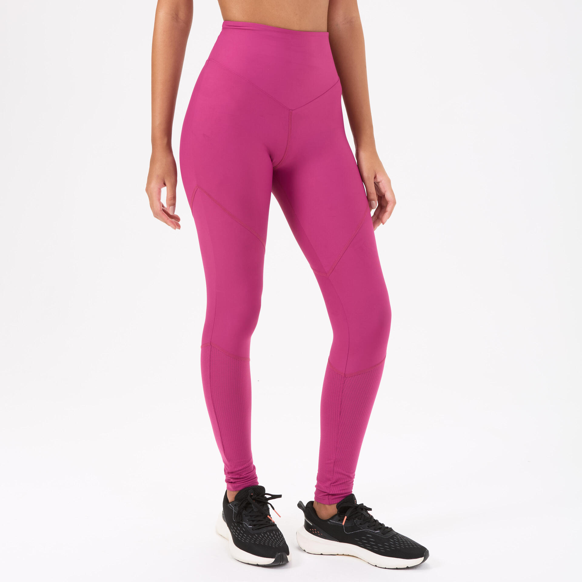 Legging Feminina de Treino Perf Fit 500 Domyos Rosa