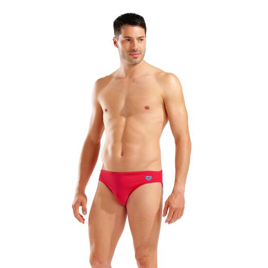 Costume uomo slip Santamarias Arena rosso con logo
