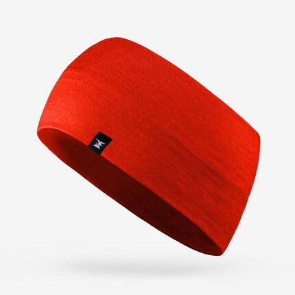 Bandeau de trekking en laine mérinos, MT500 rouge