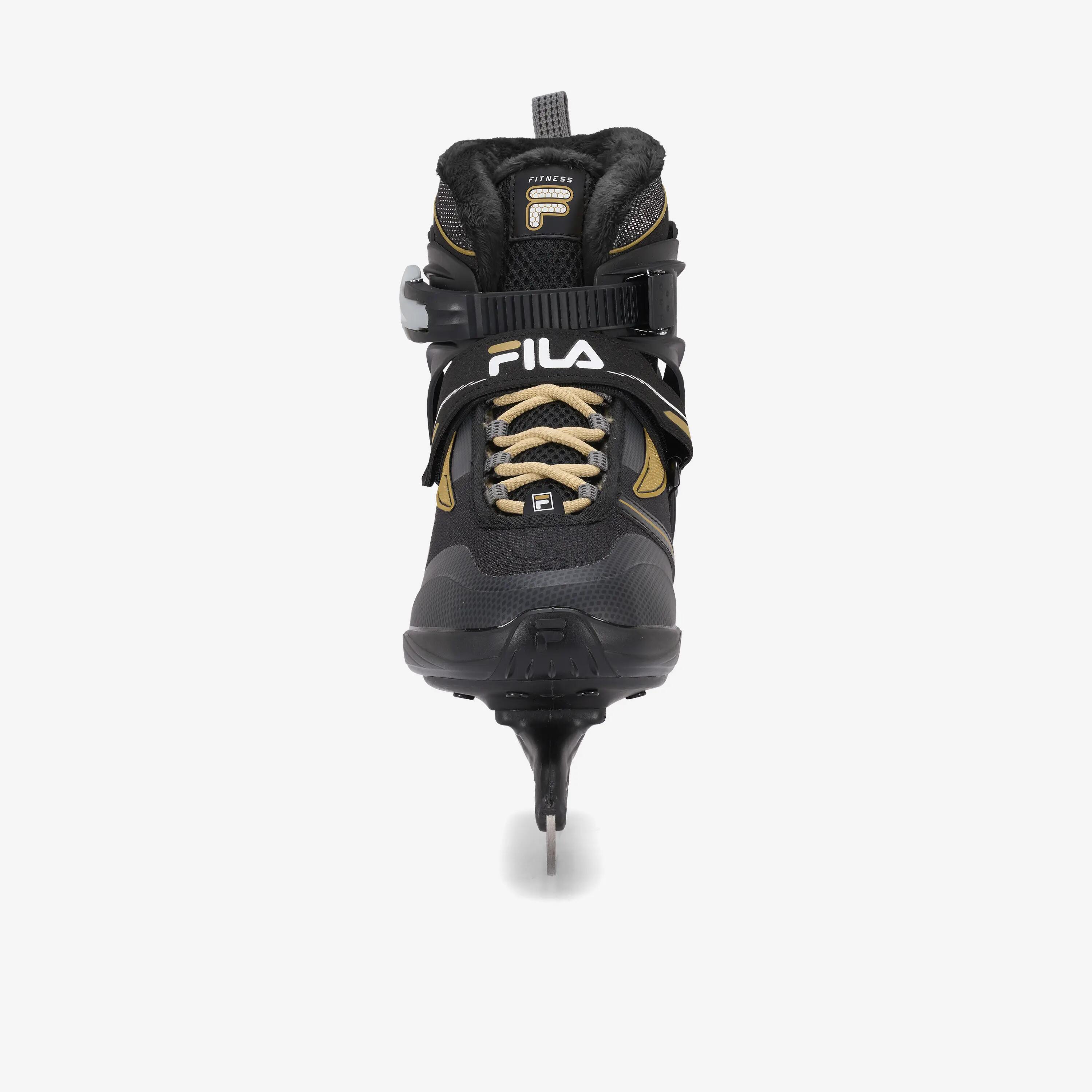 Schlittschuhe Erwachsene - Bond Fila schwarz/gold 5/6