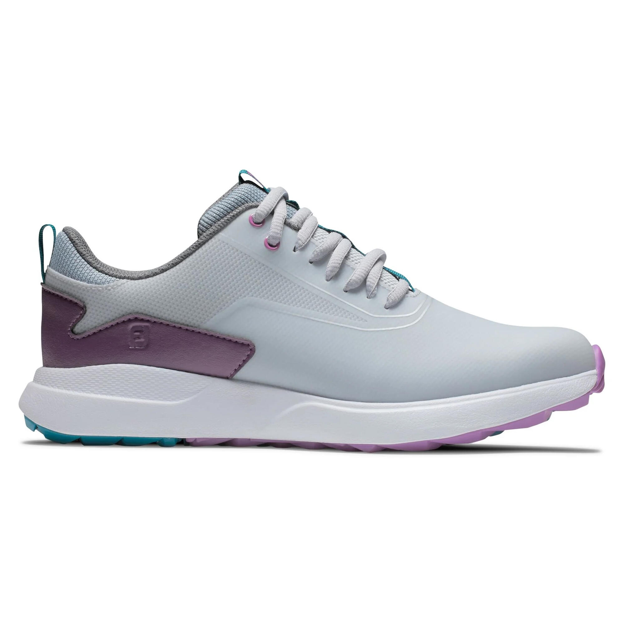 Chaussures de golf imperméables femme, Performa blanc violet 2/6