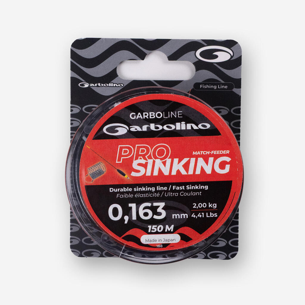 Garbolino Pro Sinking 16/100 150 m Potopna, tekoče vodljiva feeder vrvica