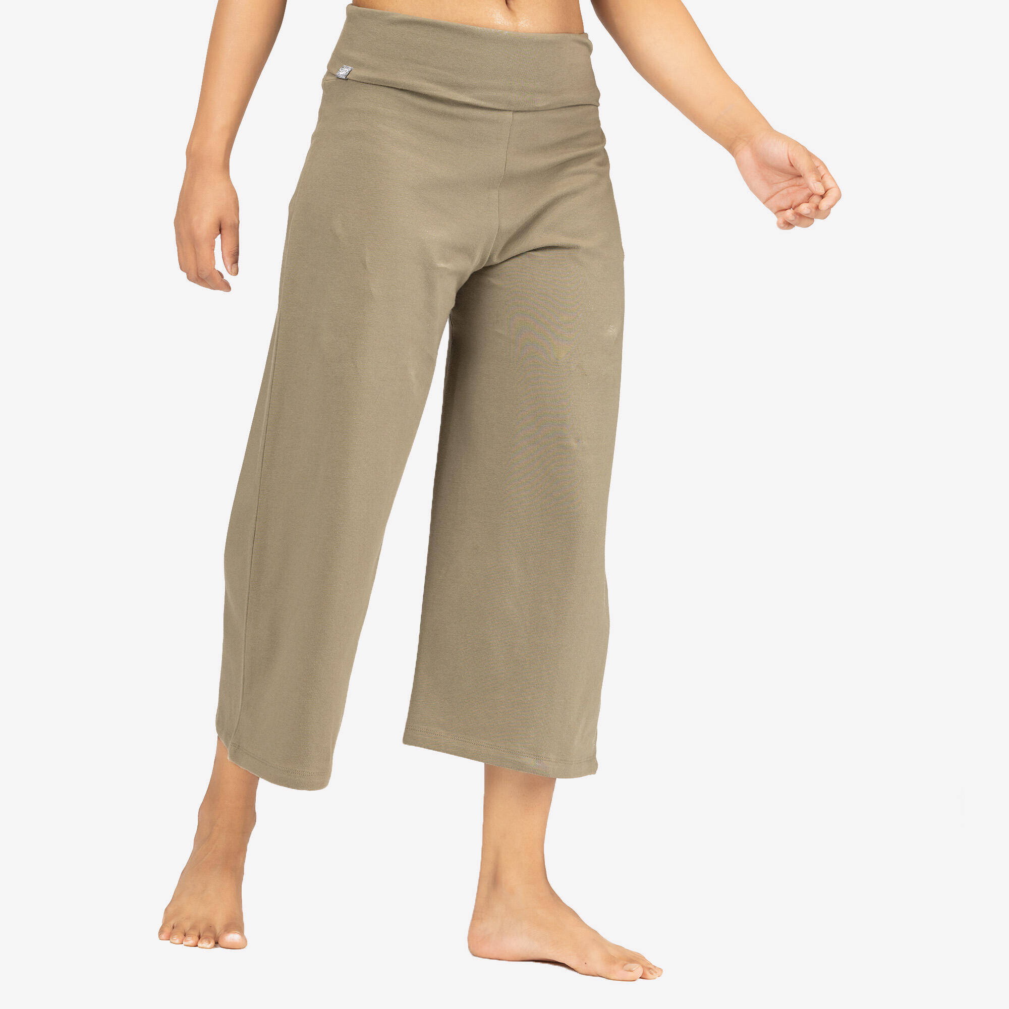 Women's high-waisted yoga capris -  2
