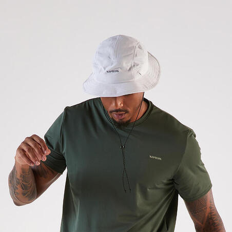 Капелюх сонцезахисний KIPRUN для бігу сірий 