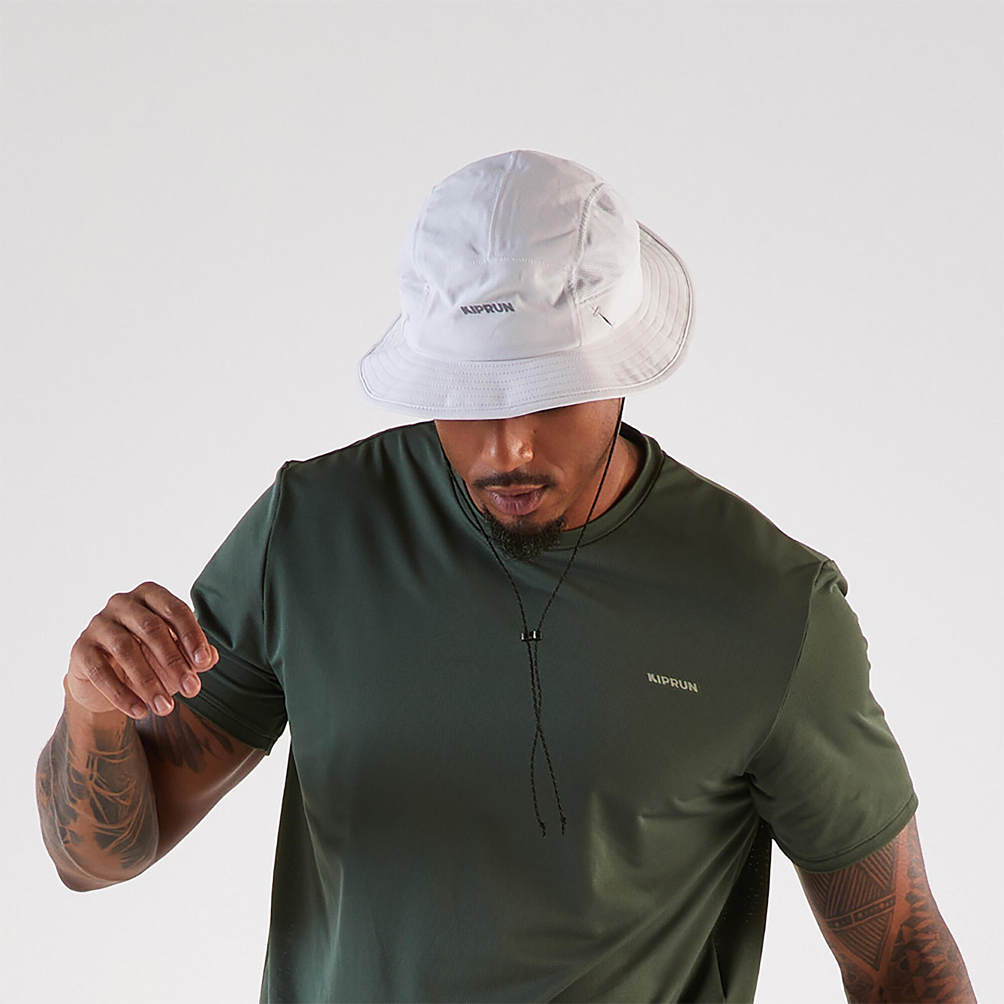 Bob Trail Running Kiprun ultraleicht Grau 3/10