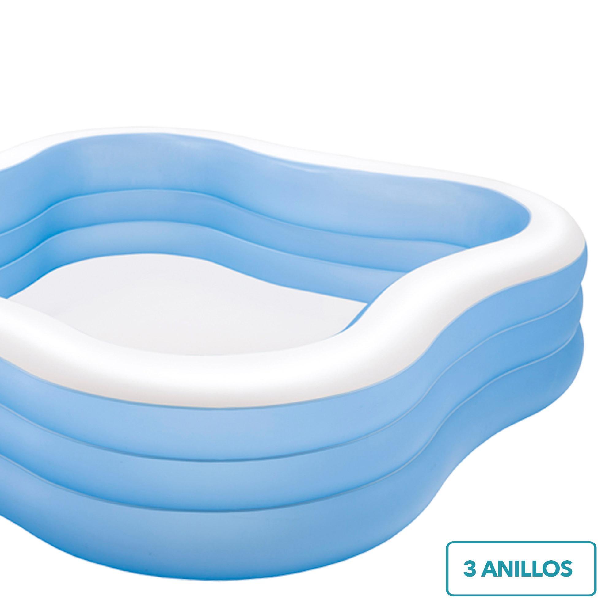 Piscina Familiar 229X229X56 CM - 1350 L Azul - CD 6/6