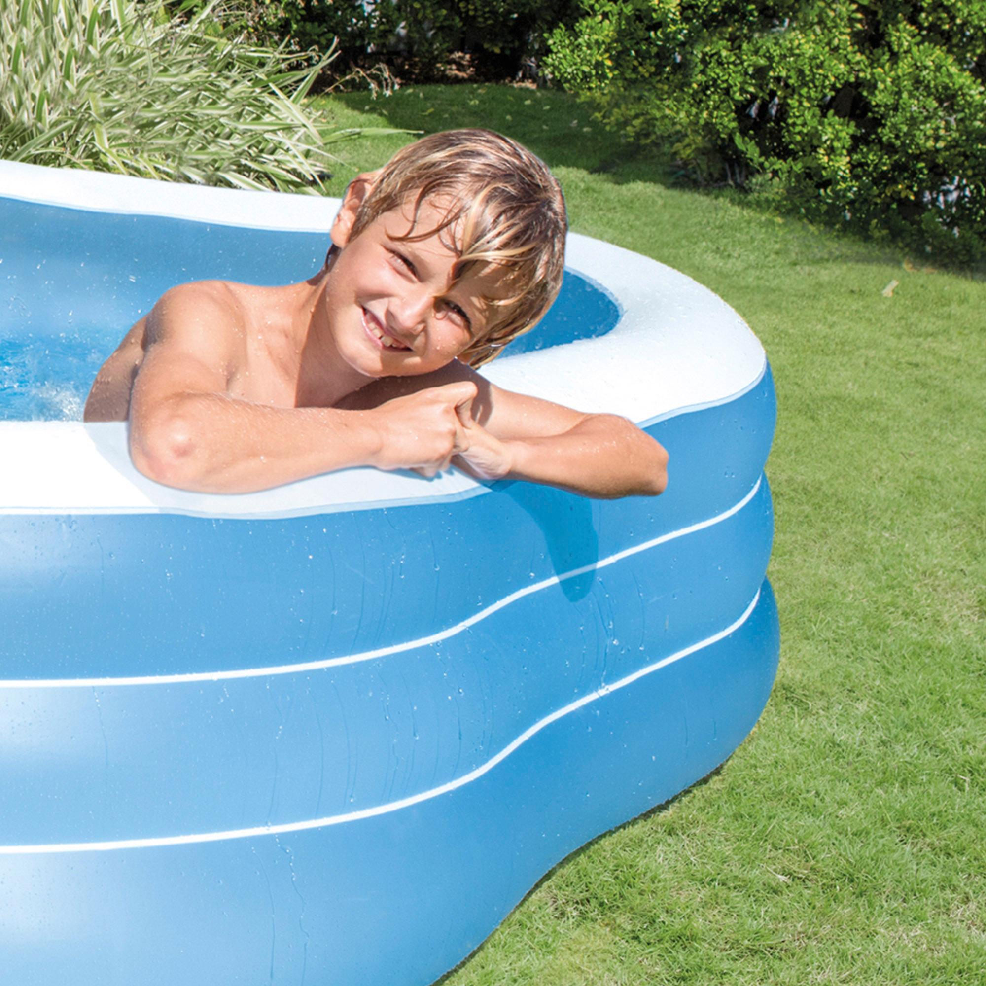Piscina Familiar 229X229X56 CM - 1350 L Azul - CD 4/6