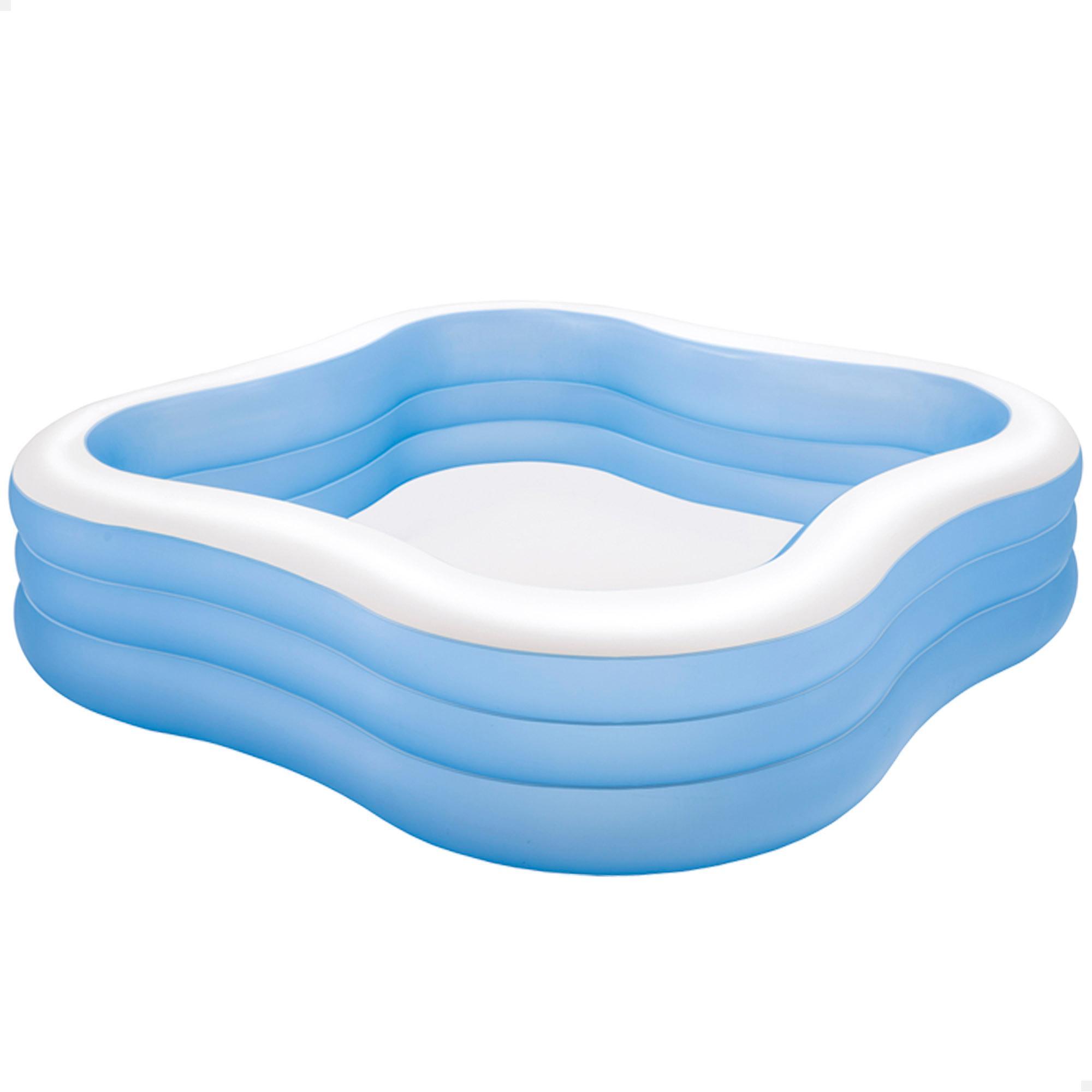 Piscina Familiar 229X229X56 CM - 1350 L Azul - CD 3/6